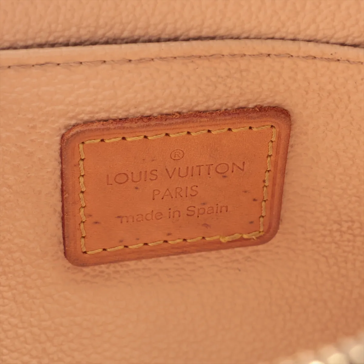 Monogram Pochette Cosmetic M47515 CA0024 Brown Pouch — view 5
