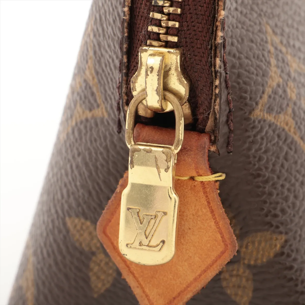 Monogram Pochette Cosmetic M47515 CA0024 Brown Pouch — view 7