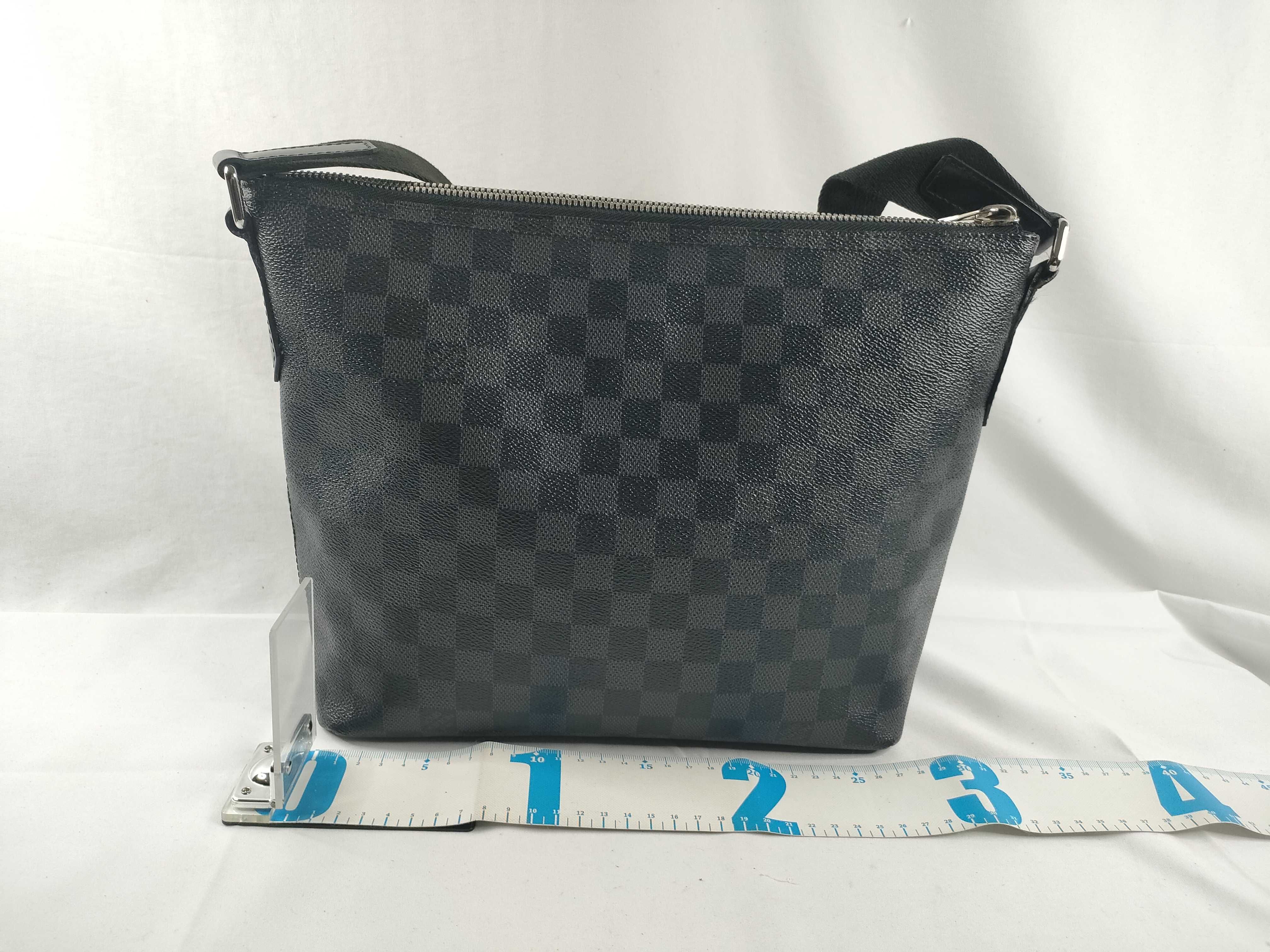 Damier Graphite Mick PM N41211 SR1155 Black Shoulder Bag — view 2