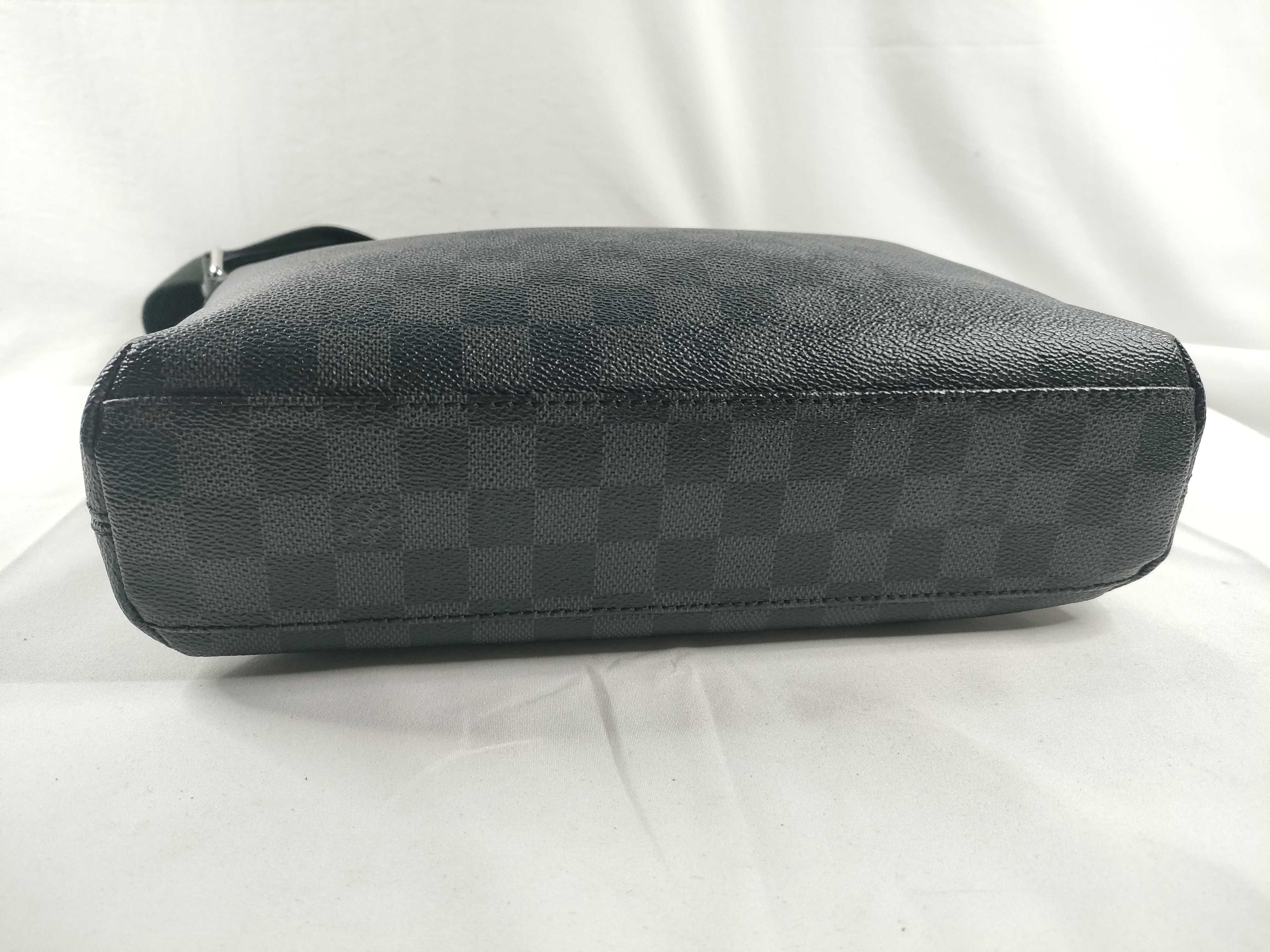 Damier Graphite Mick PM N41211 SR1155 Black Shoulder Bag — view 4