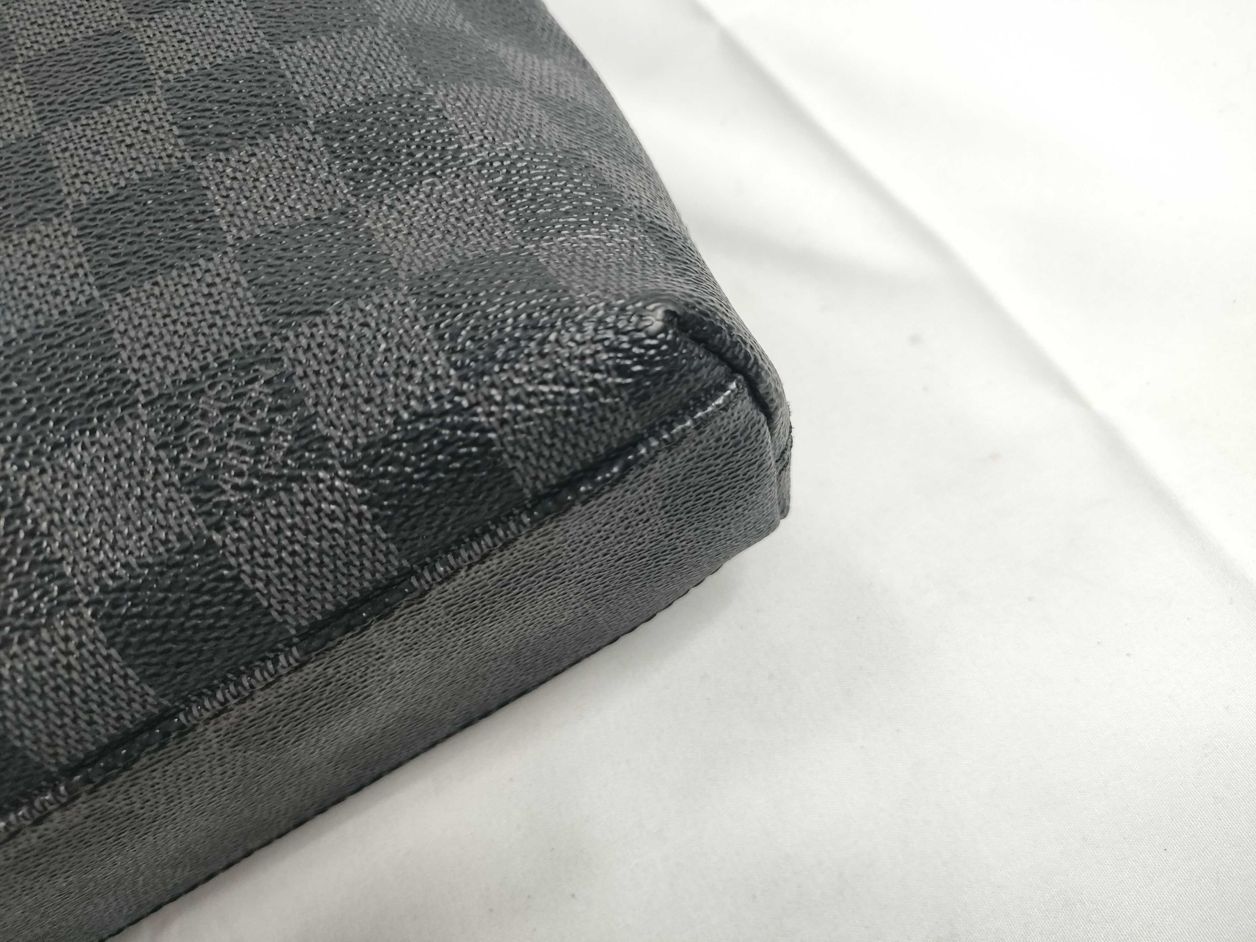 Damier Graphite Mick PM N41211 SR1155 Black Shoulder Bag — view 5
