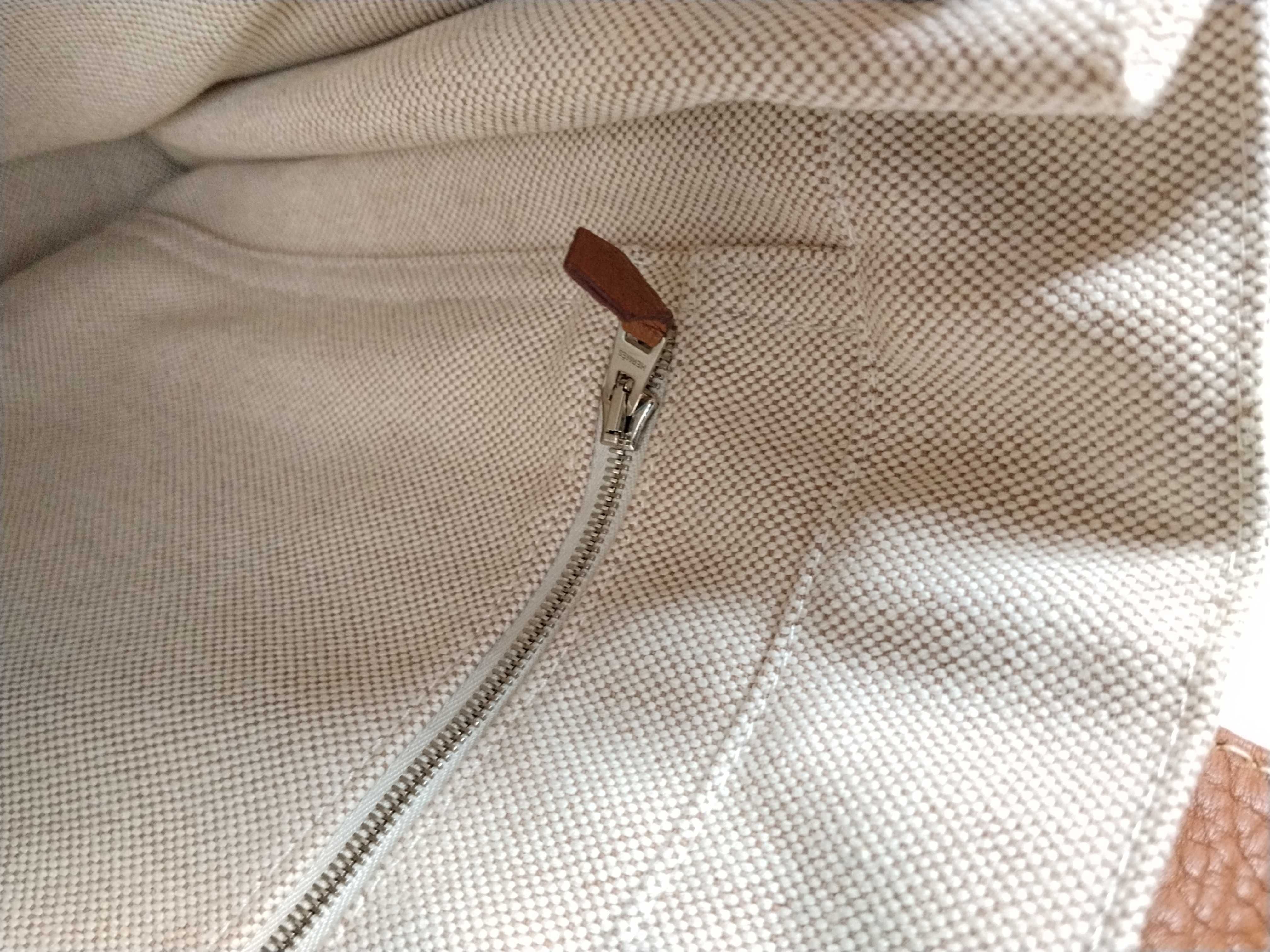 Sac Arne MM Beige x Brown Tote Bag — view 11