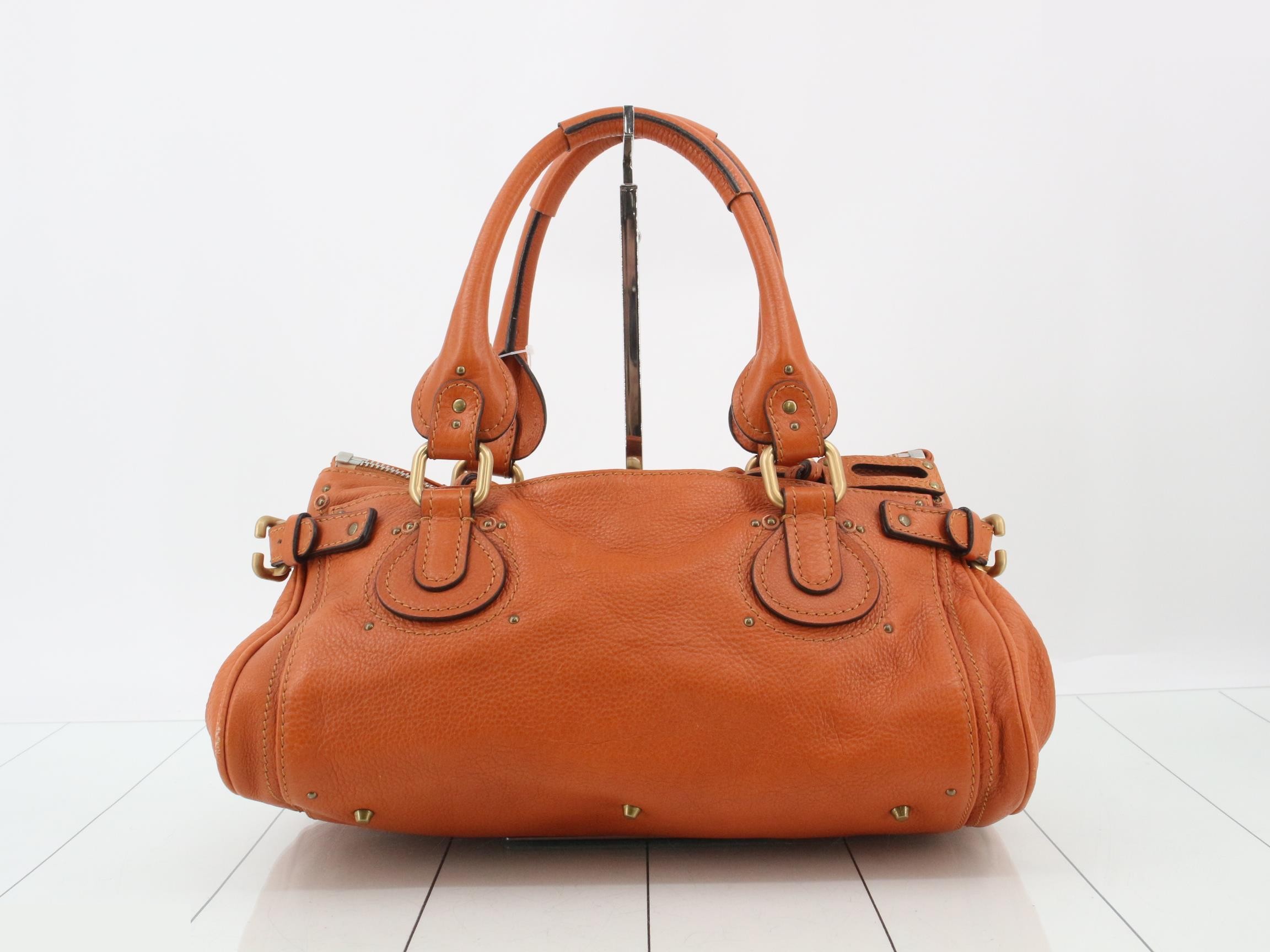 Paddington (bag) - Handbag, Leather, Orange — view 2