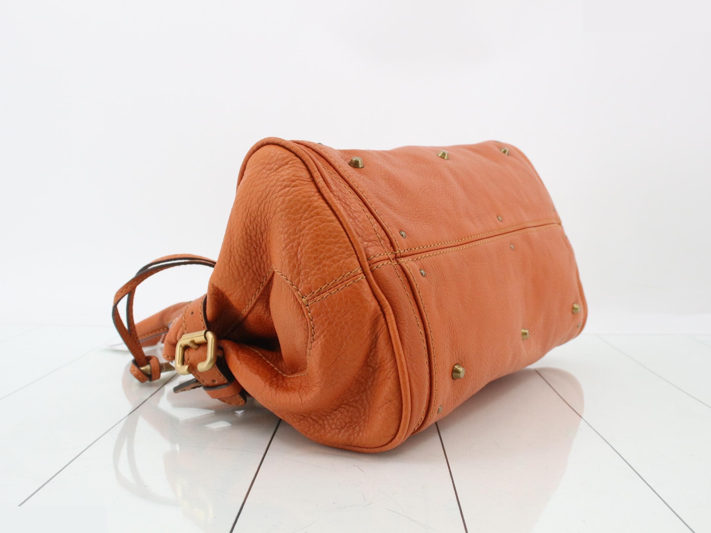 Paddington (bag) - Handbag, Leather, Orange — view 5