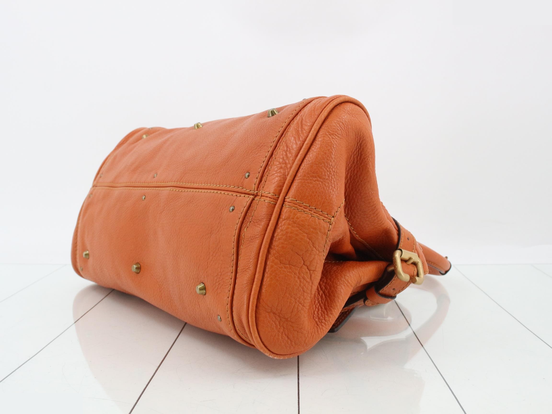 Paddington (bag) - Handbag, Leather, Orange — view 6