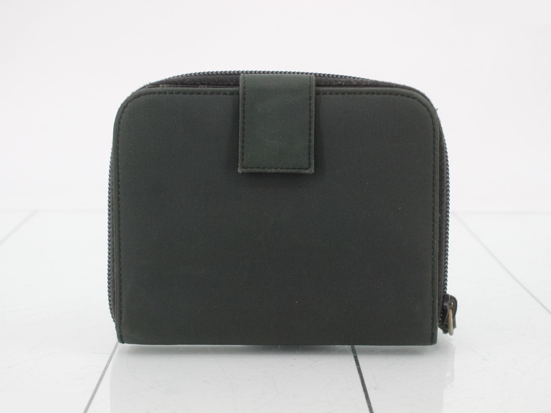 Nylon triangular plate bifold wallet — view 2