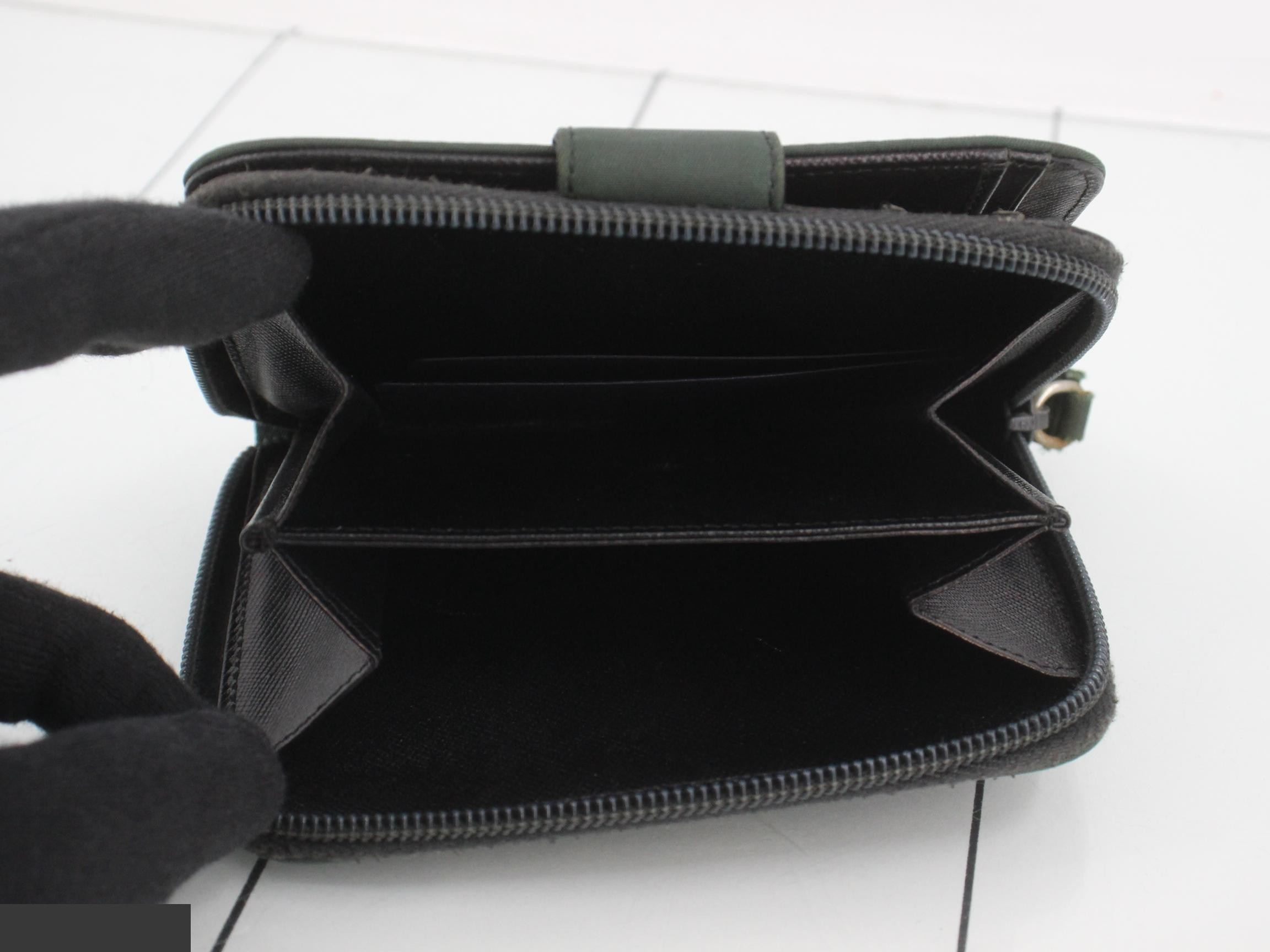 Nylon triangular plate bifold wallet — view 4