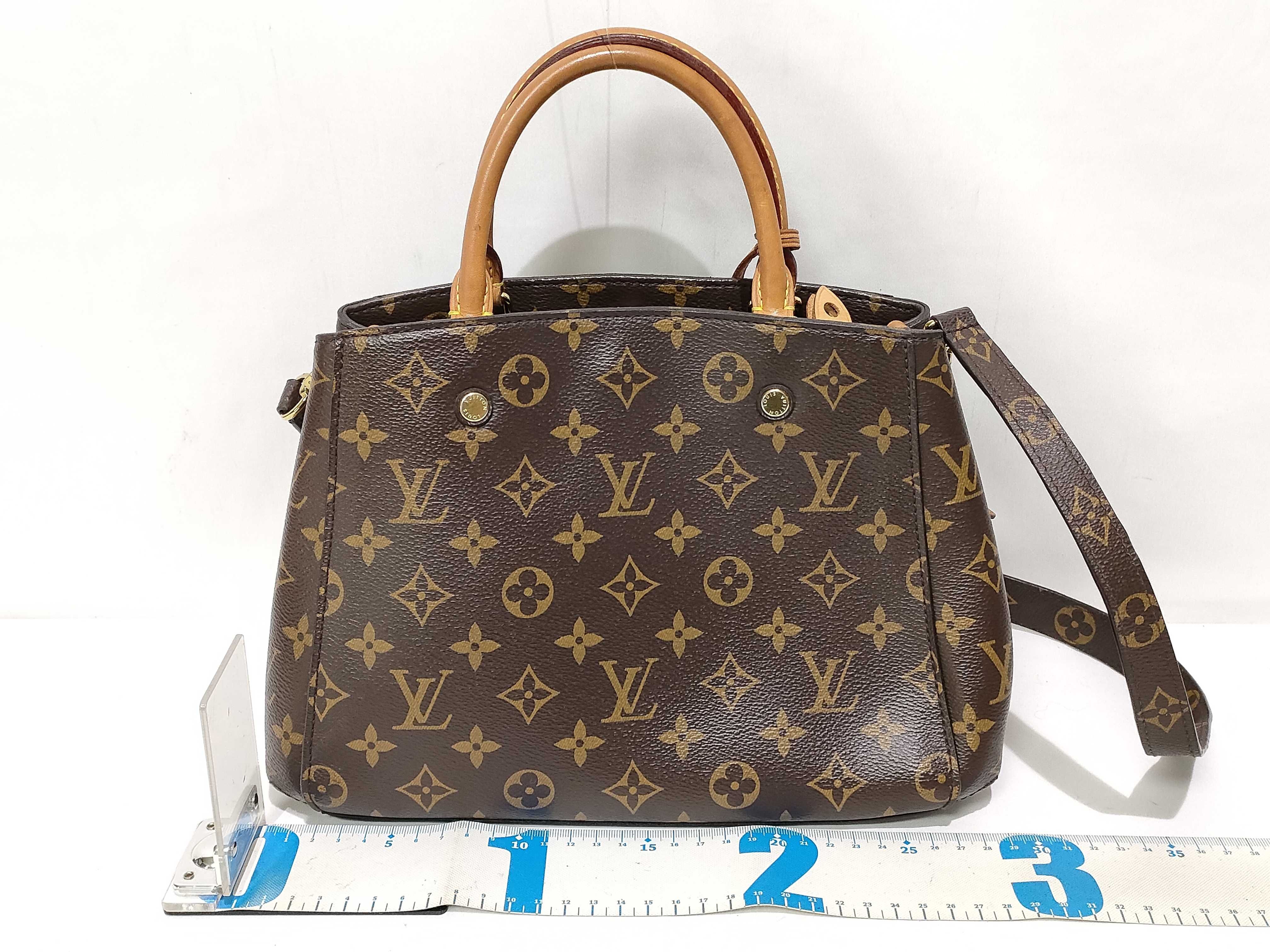 Monogram Louis Vuitton Montaigne Bag Handbag — view 2