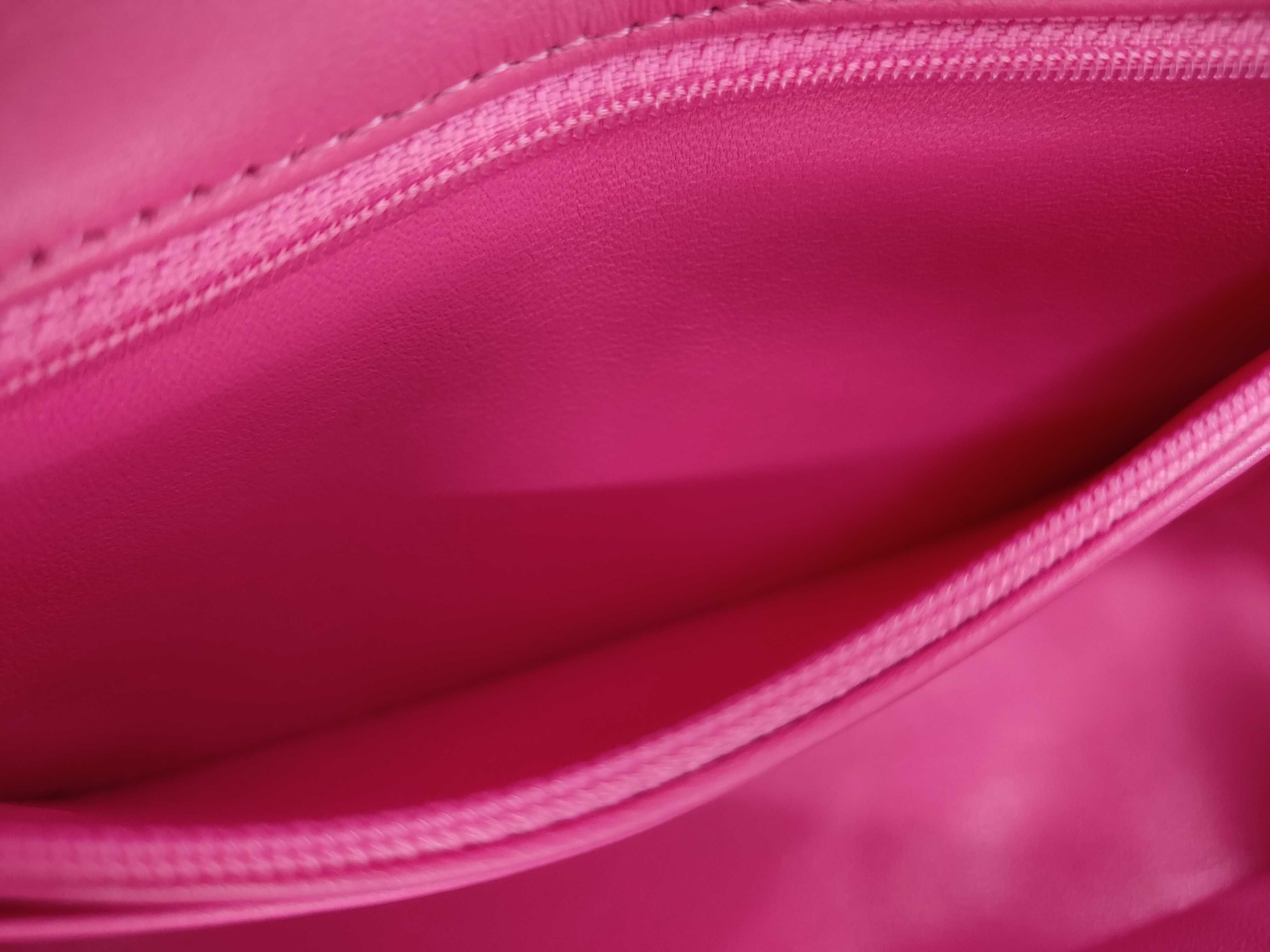 Mini Mat Chain Shoulder Bag, Tweed, Pink GP Shoulder Bag — view 9