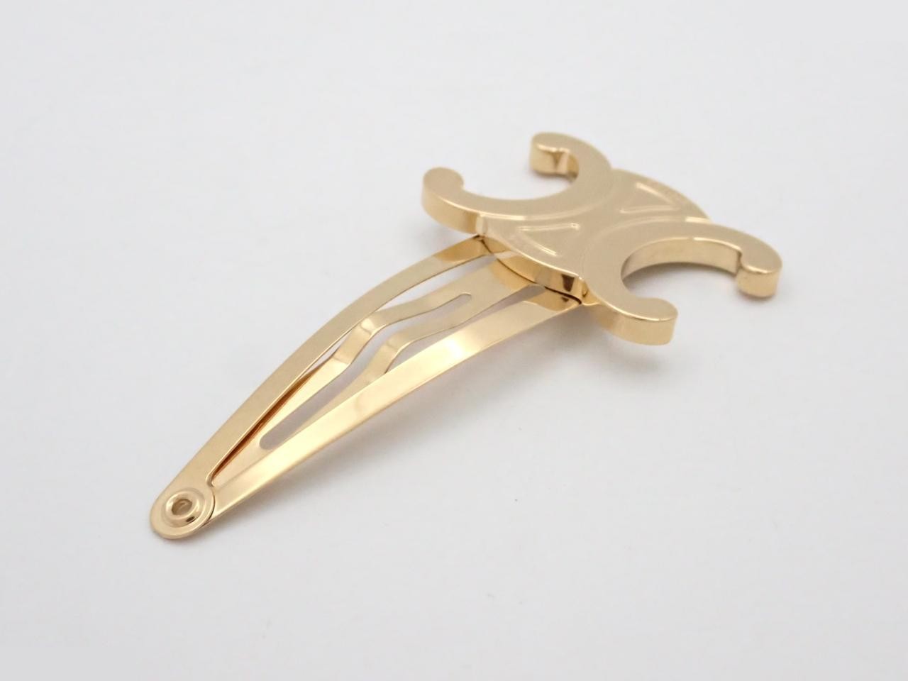 Triomphe Hair Clip Hairpin Gold Box — view 3