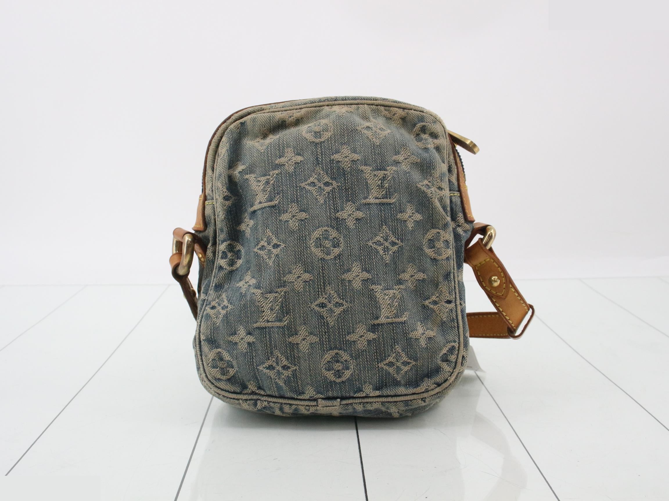 Monogram Denim Camera Bag Shoulder Bag — view 2