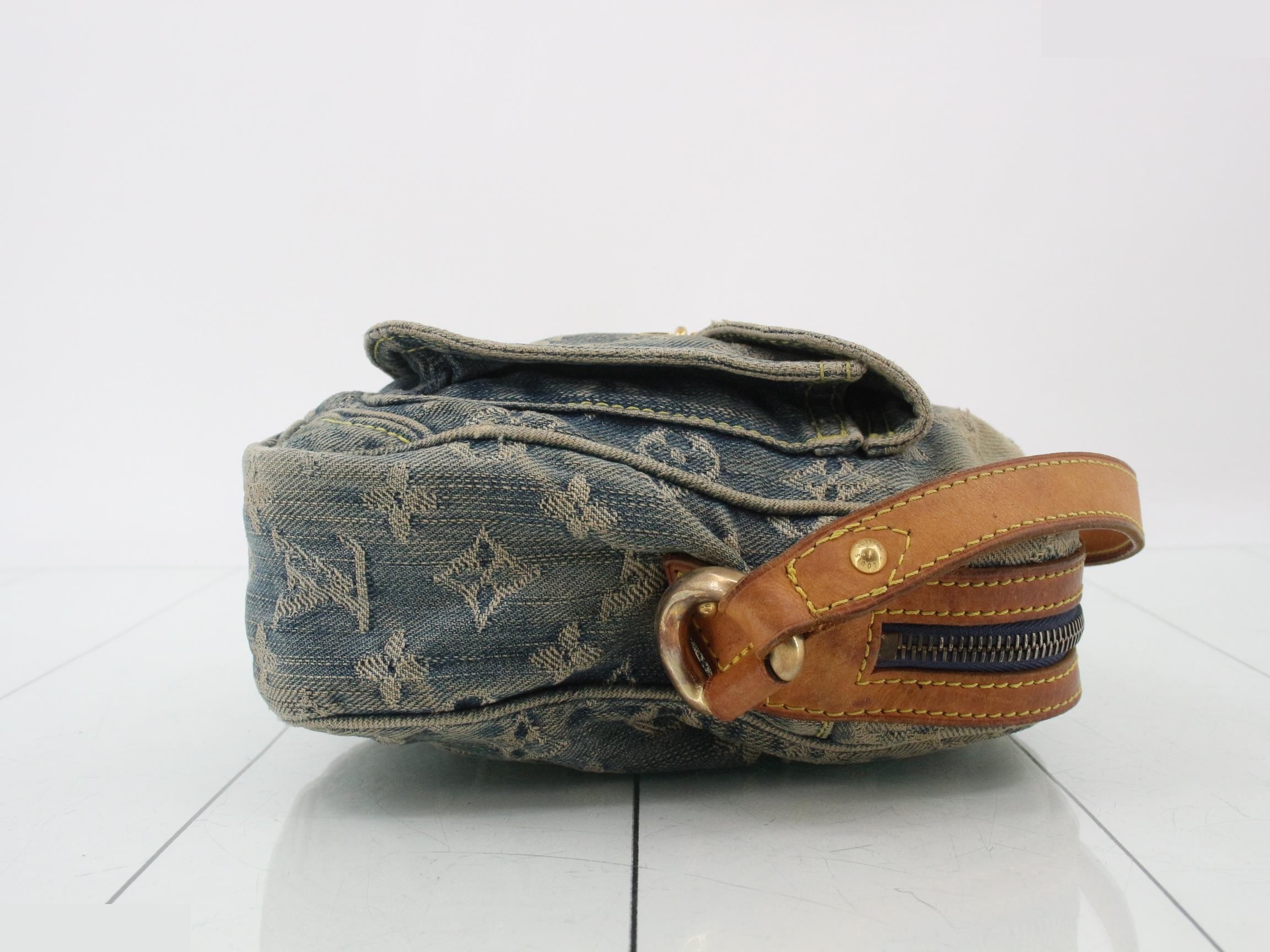 Monogram Denim Camera Bag Shoulder Bag — view 3