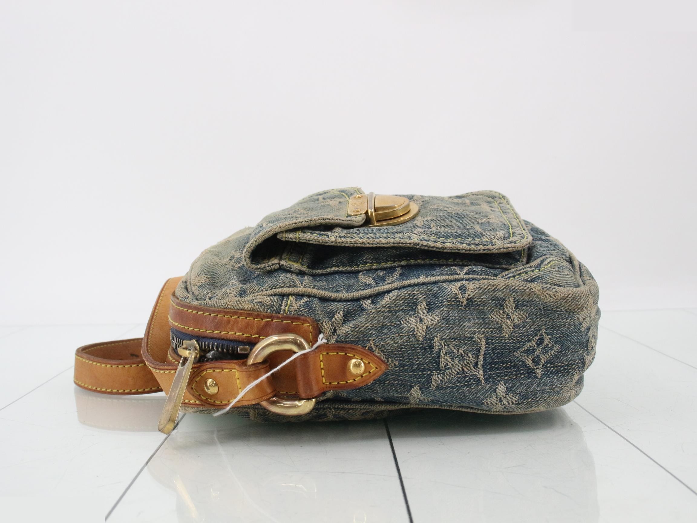 Monogram Denim Camera Bag Shoulder Bag — view 4