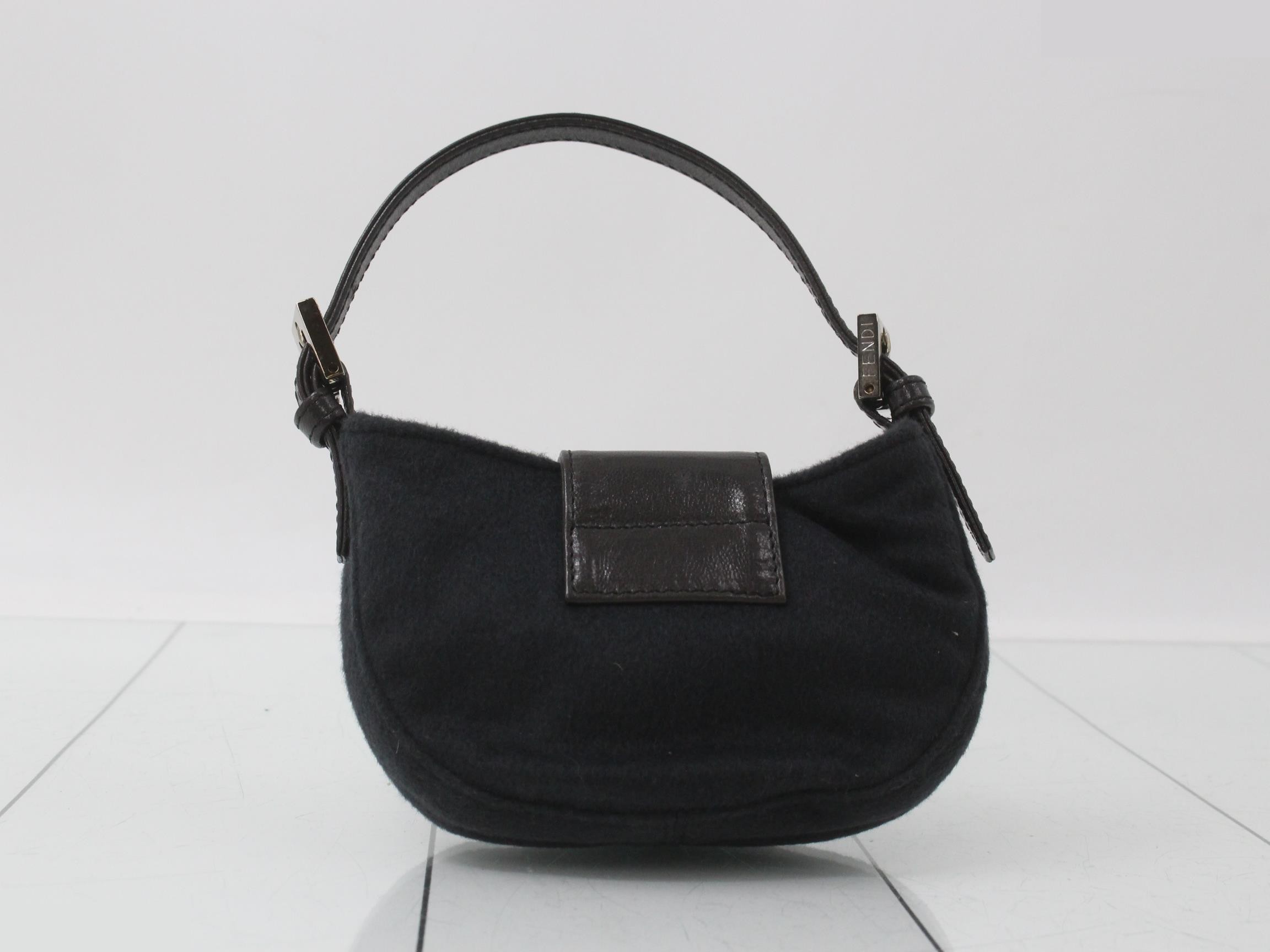 Other items in the line: Pouch, Mini Croissant, Black, Bag — view 2