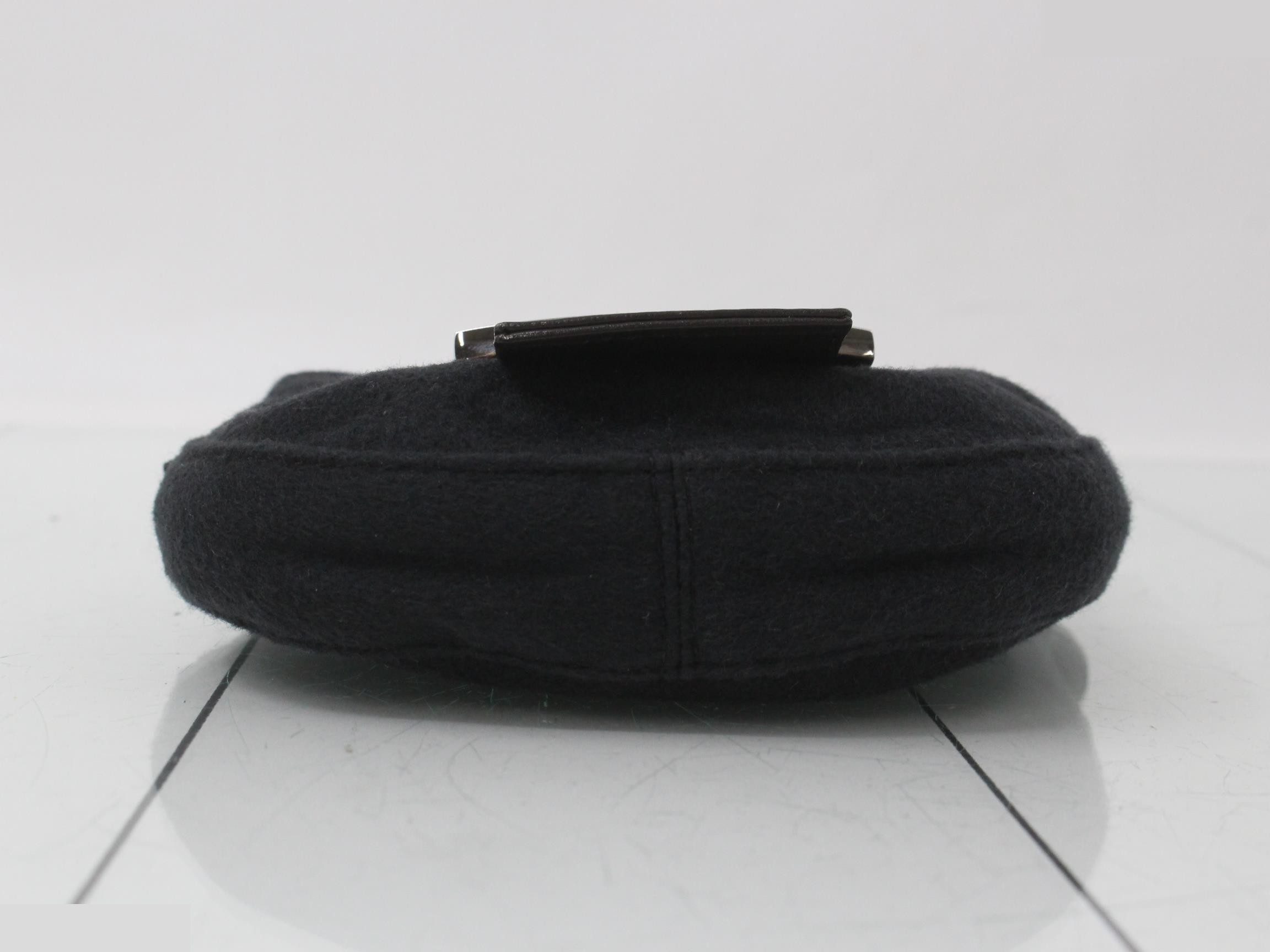 Other items in the line: Pouch, Mini Croissant, Black, Bag — view 3
