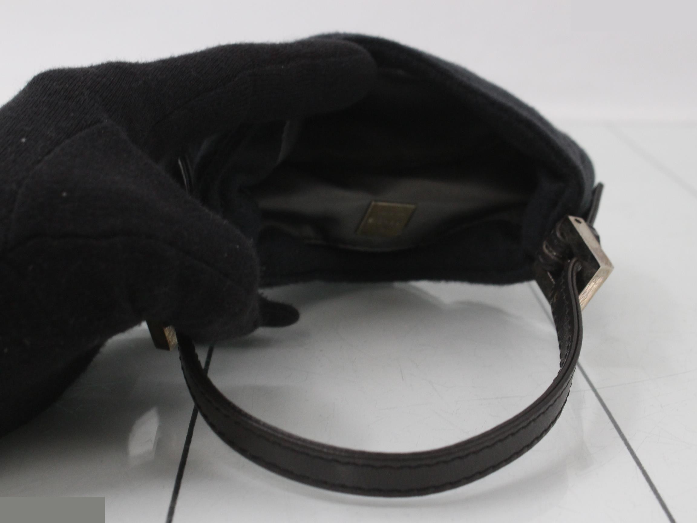Other items in the line: Pouch, Mini Croissant, Black, Bag — view 4