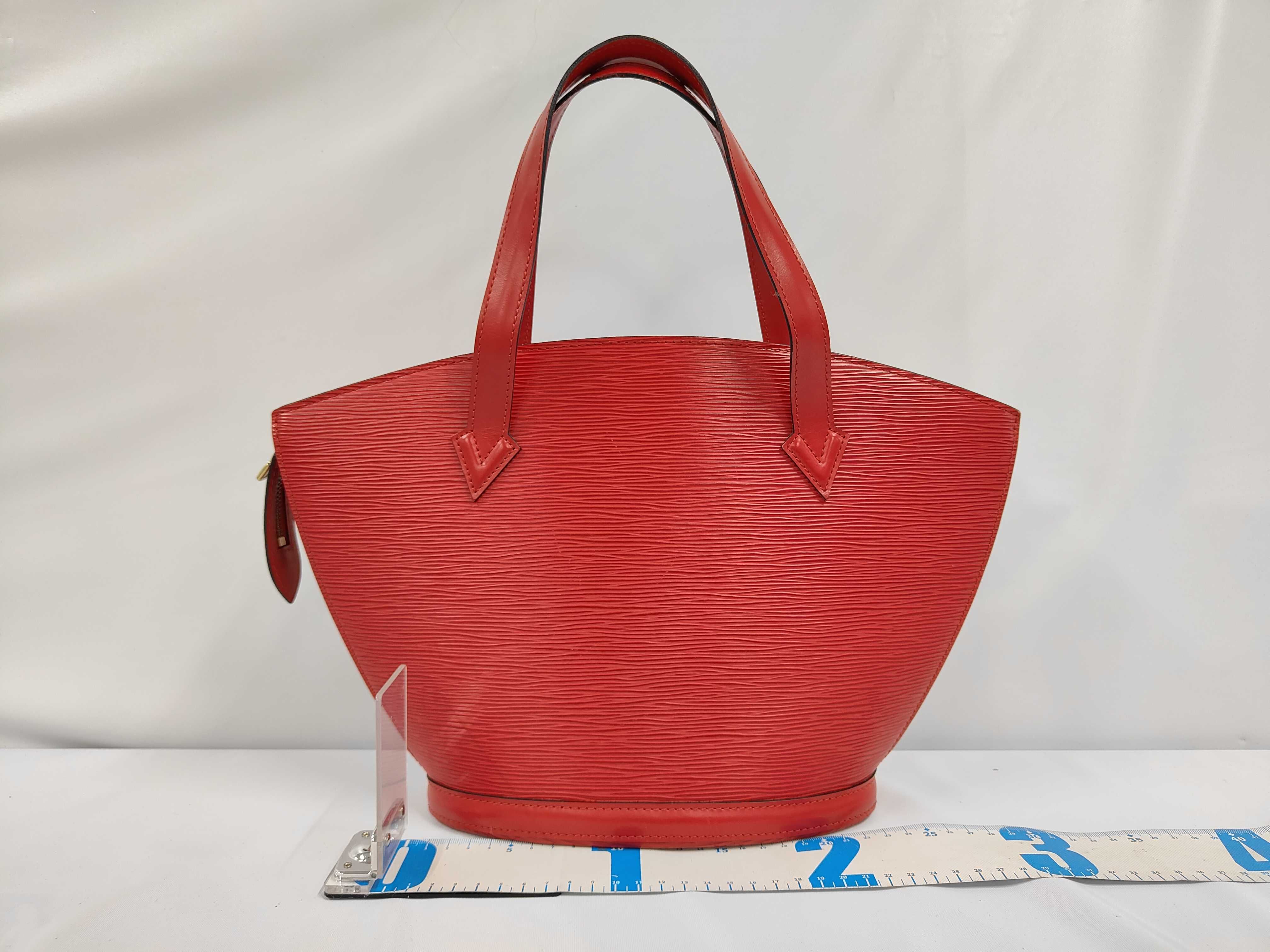 Epi Saint Jacques Red VI0946 Shoulder Bag — view 2