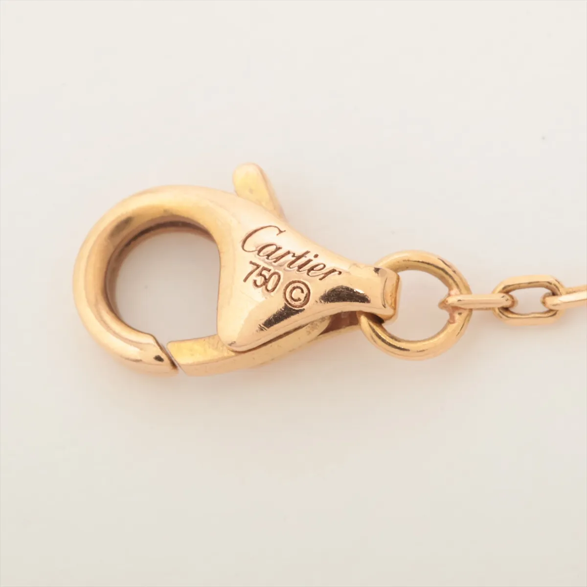 Trinity Heart Bracelet 750(YG×PG×WG) 3.5g IY7686 Thread — view 5