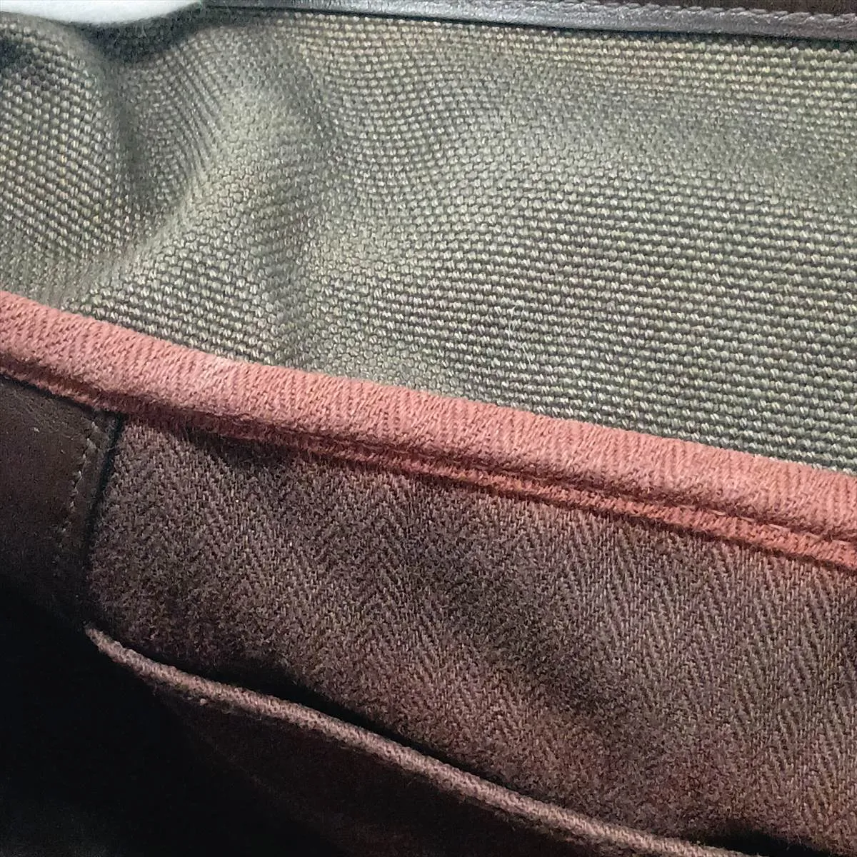Arion 60 Toile H Khaki x Brown Silver Hardware N:2010 — view 13