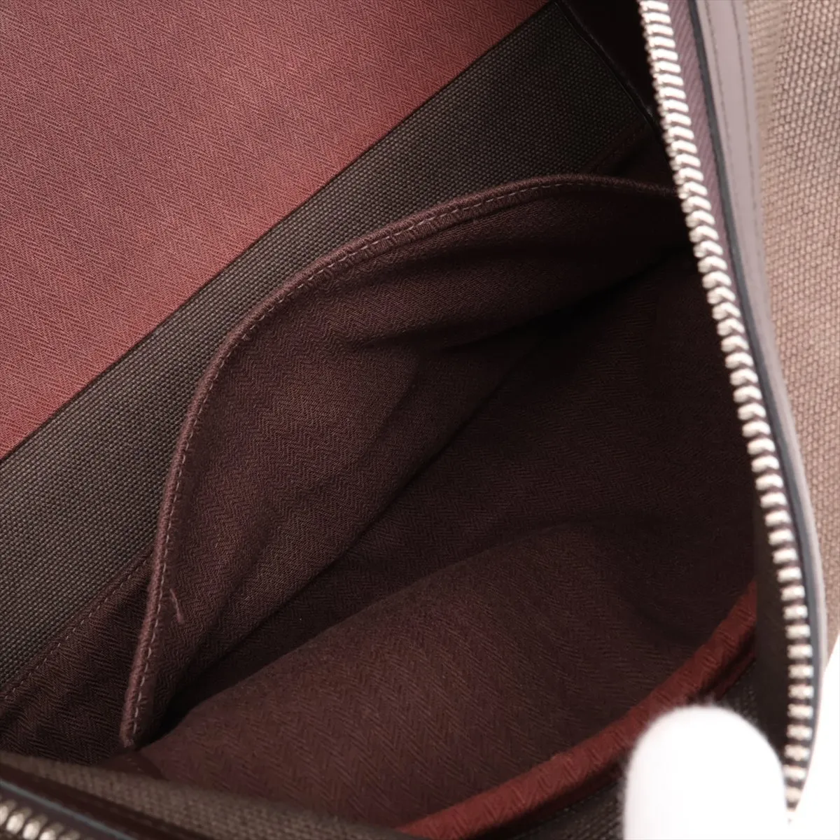Arion 60 Toile H Khaki x Brown Silver Hardware N:2010 — view 9