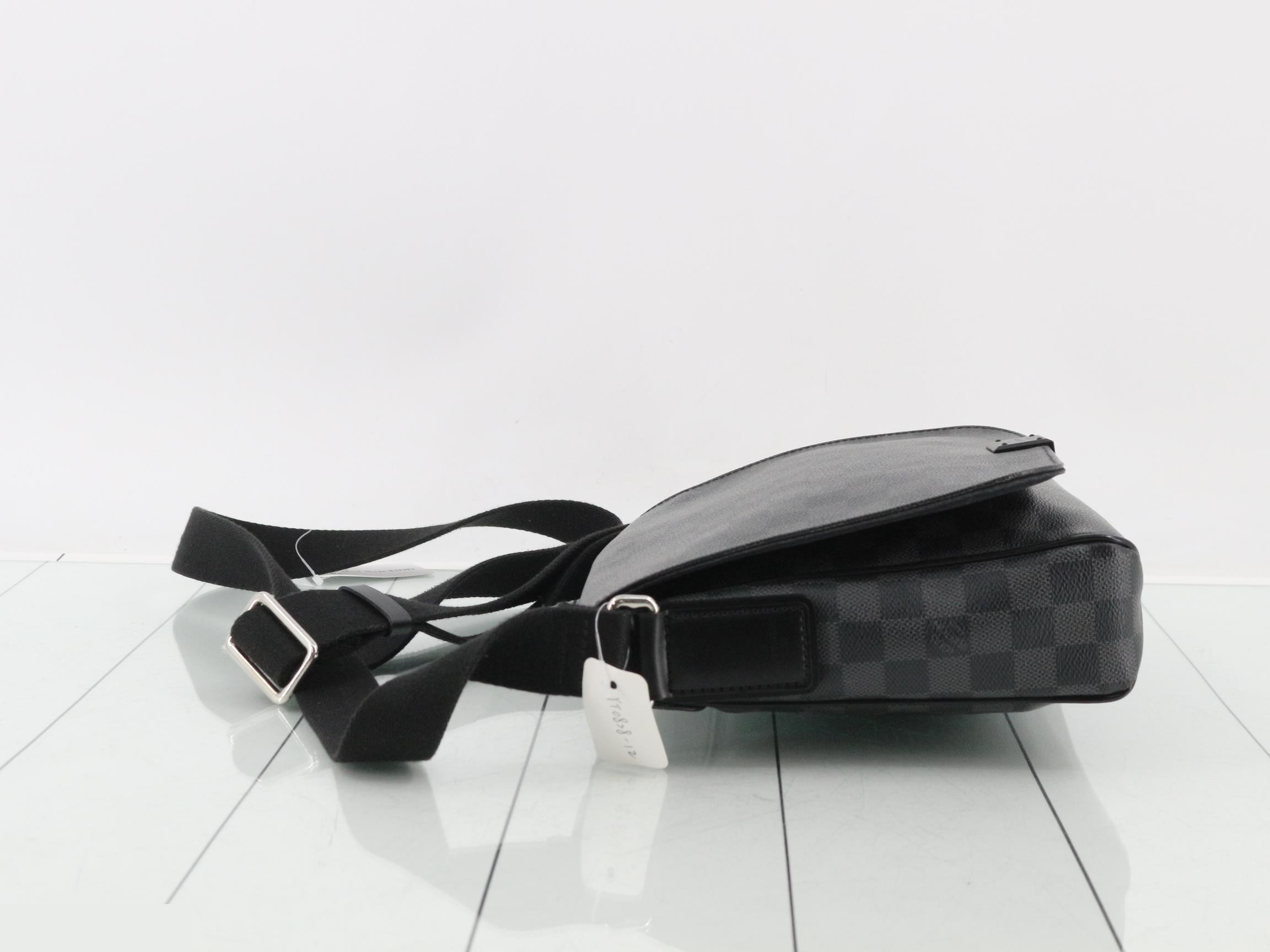 Damier Graphite District PM Shoulder Bag — view 4