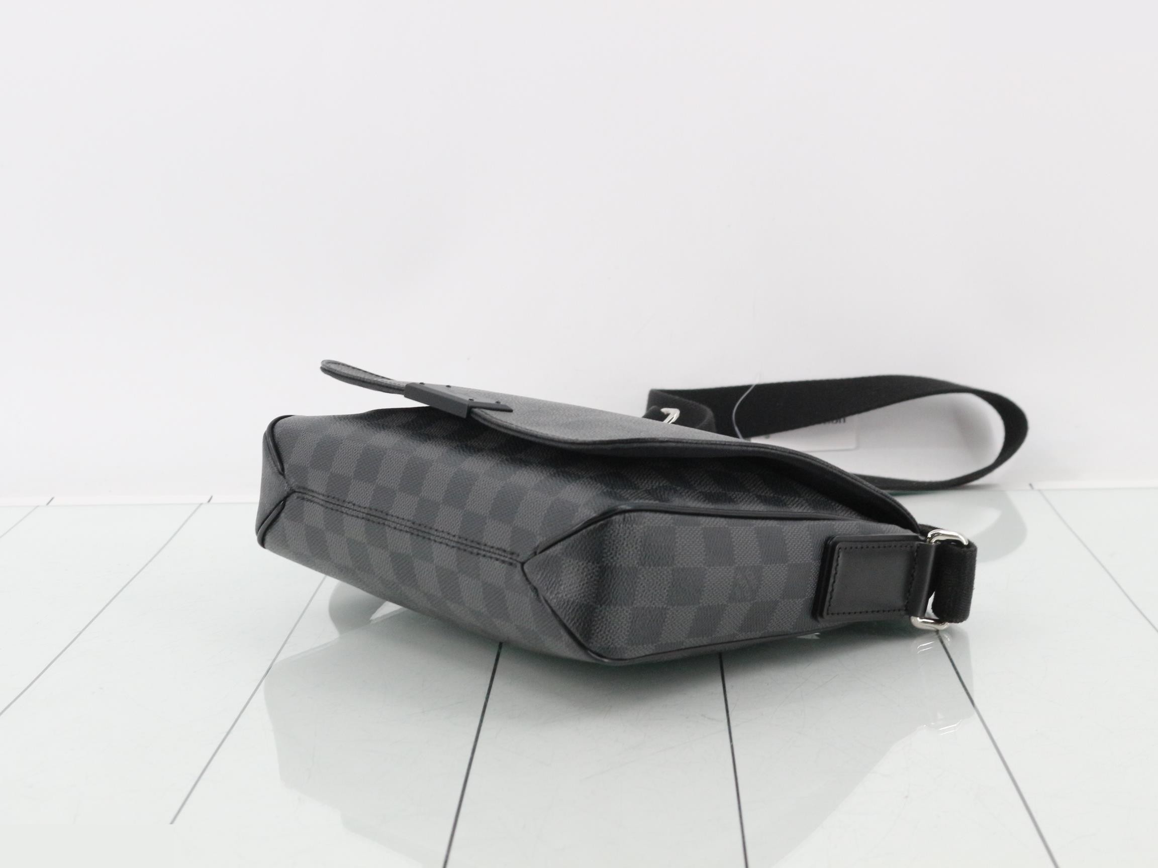 Damier Graphite District PM Shoulder Bag — view 6