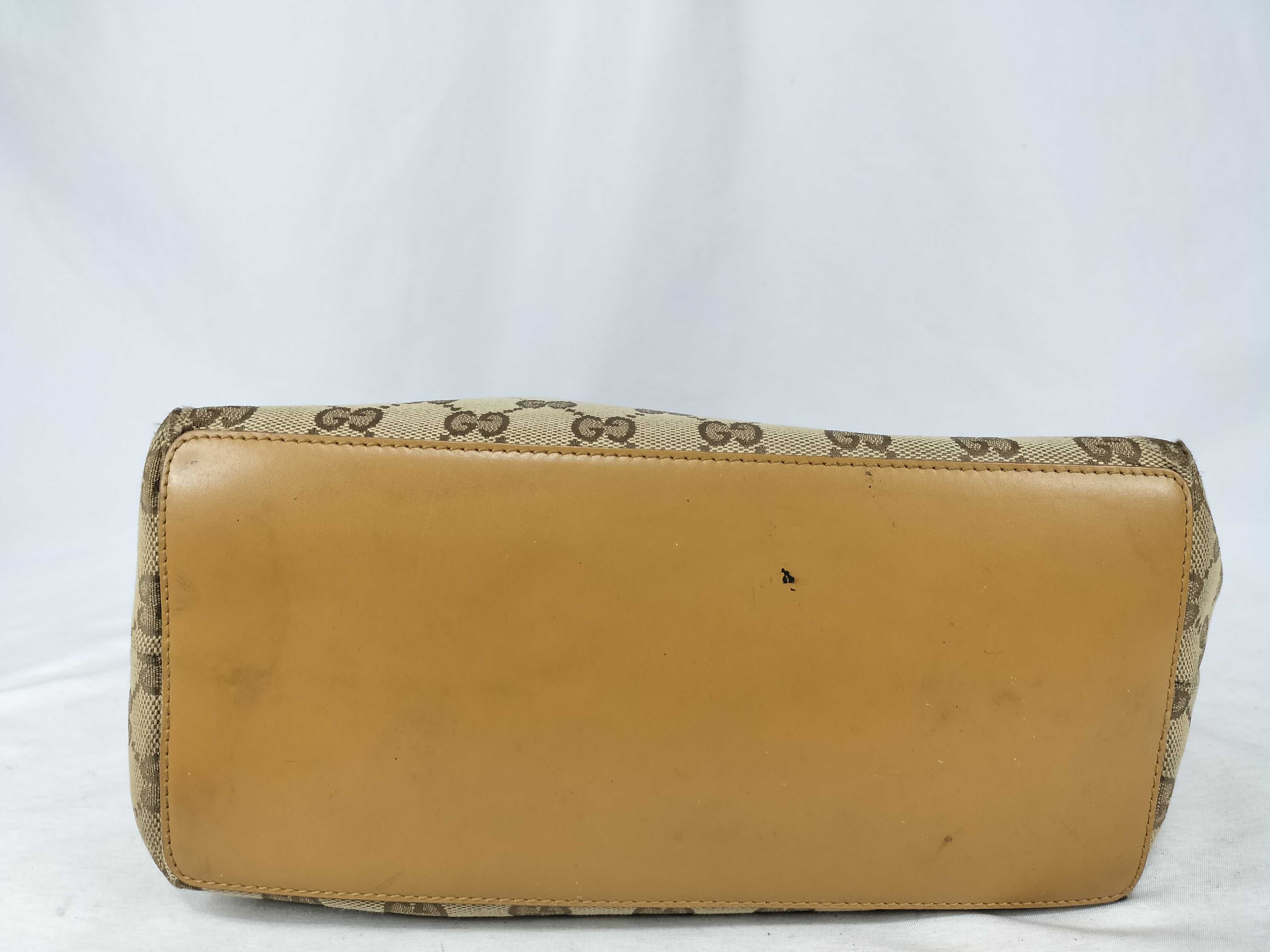 GG Canvas Tote Bag, GG Canvas Brown Tote Bag — view 7