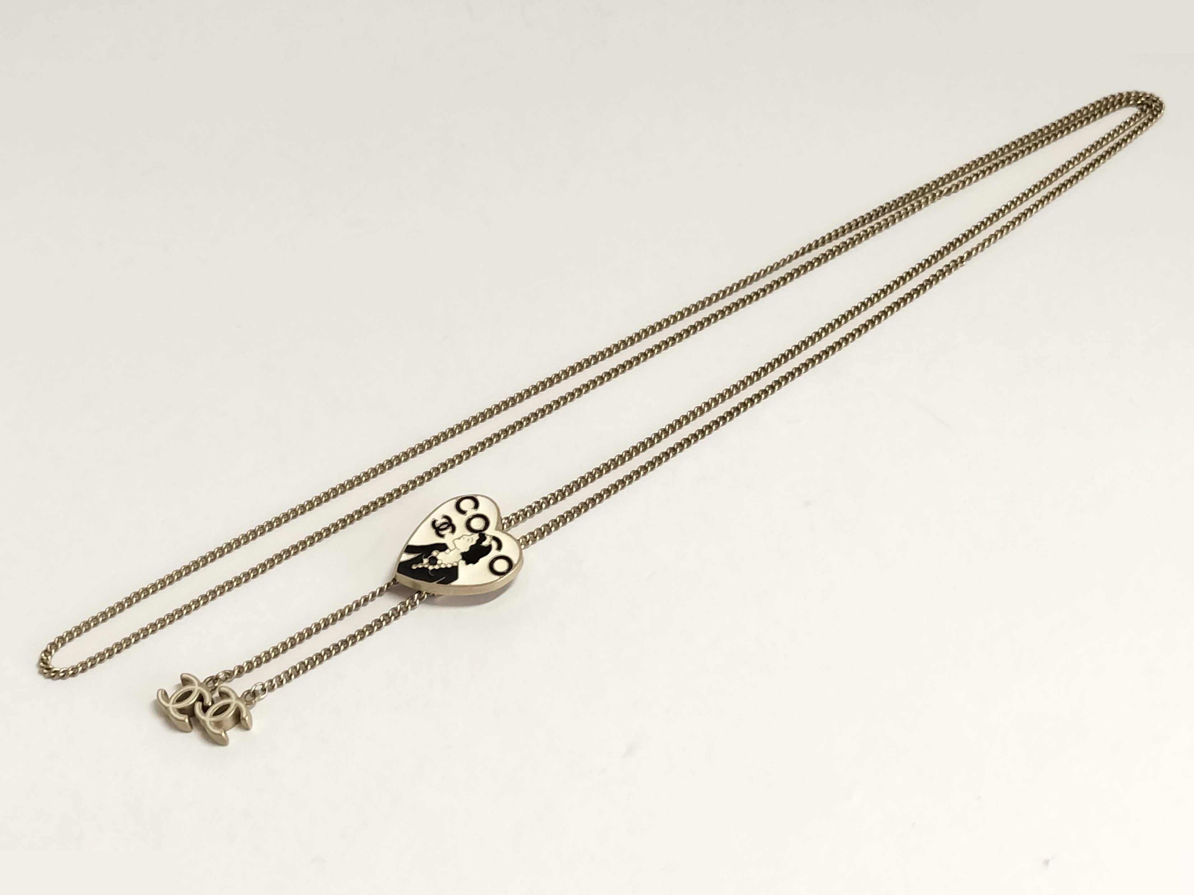 Coco Heart Gold Necklace, Chain approx. 54cm — view 2