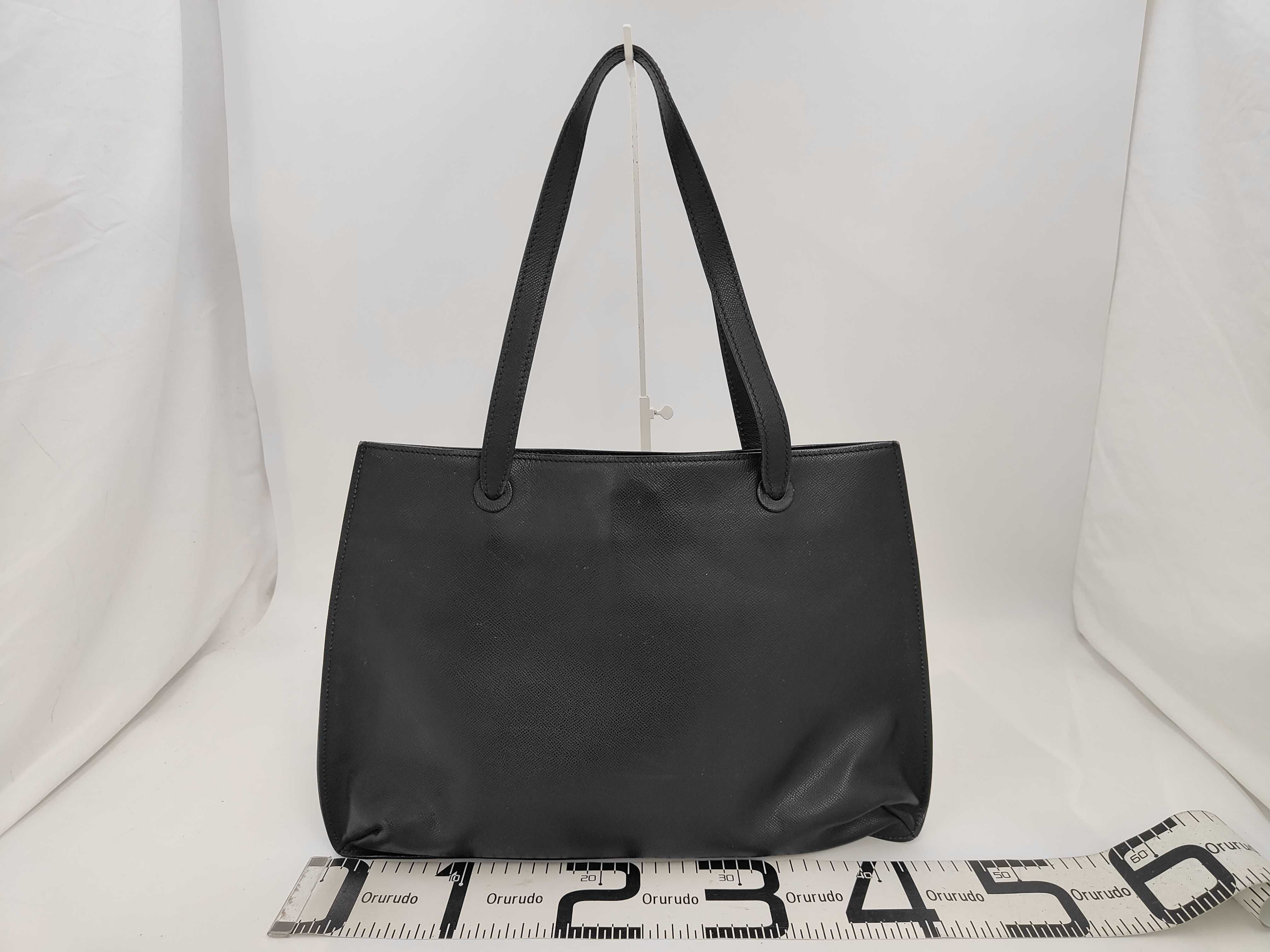 Caviar skin logo tote bag — view 2