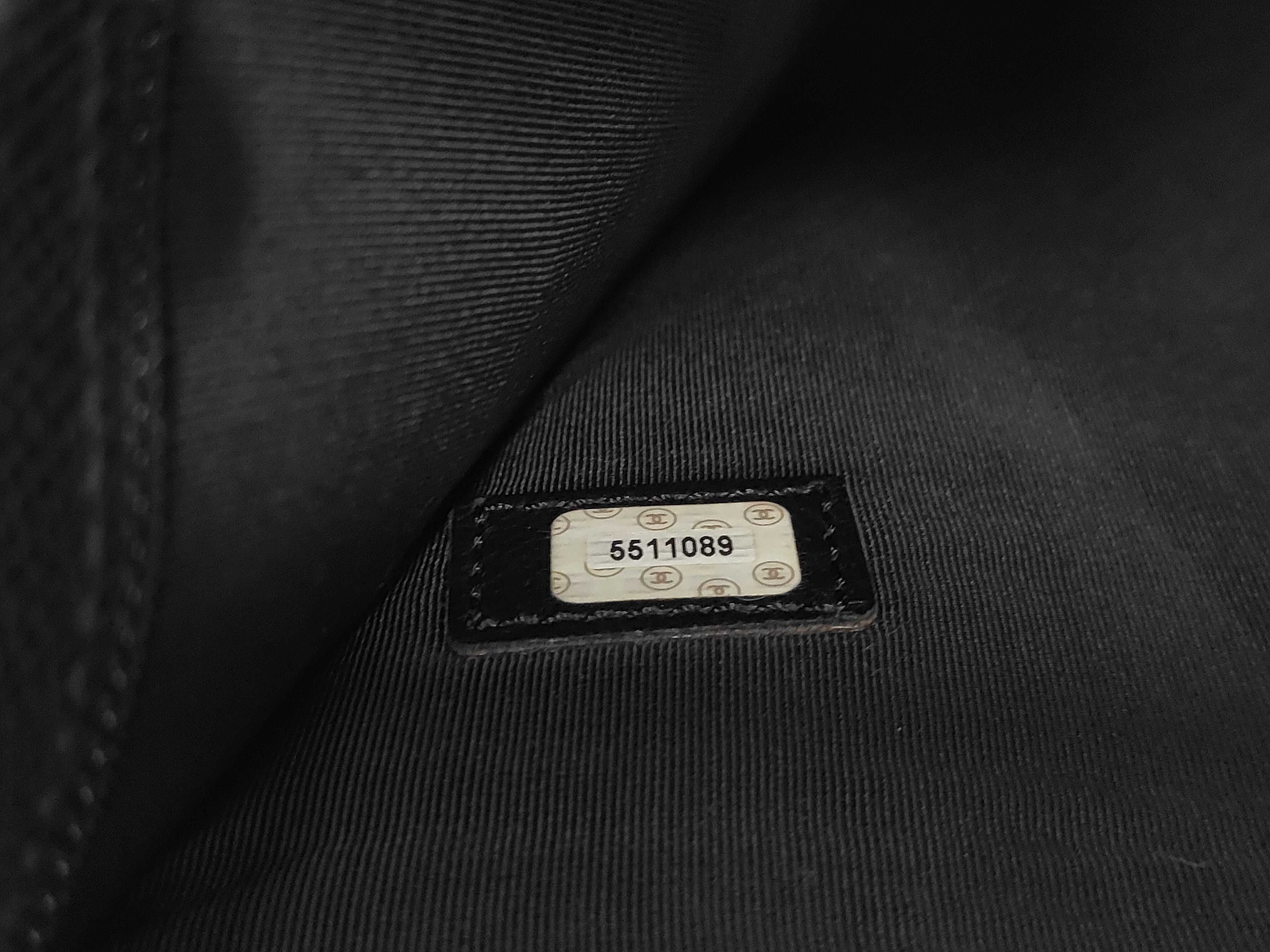 Caviar skin logo tote bag — view 11