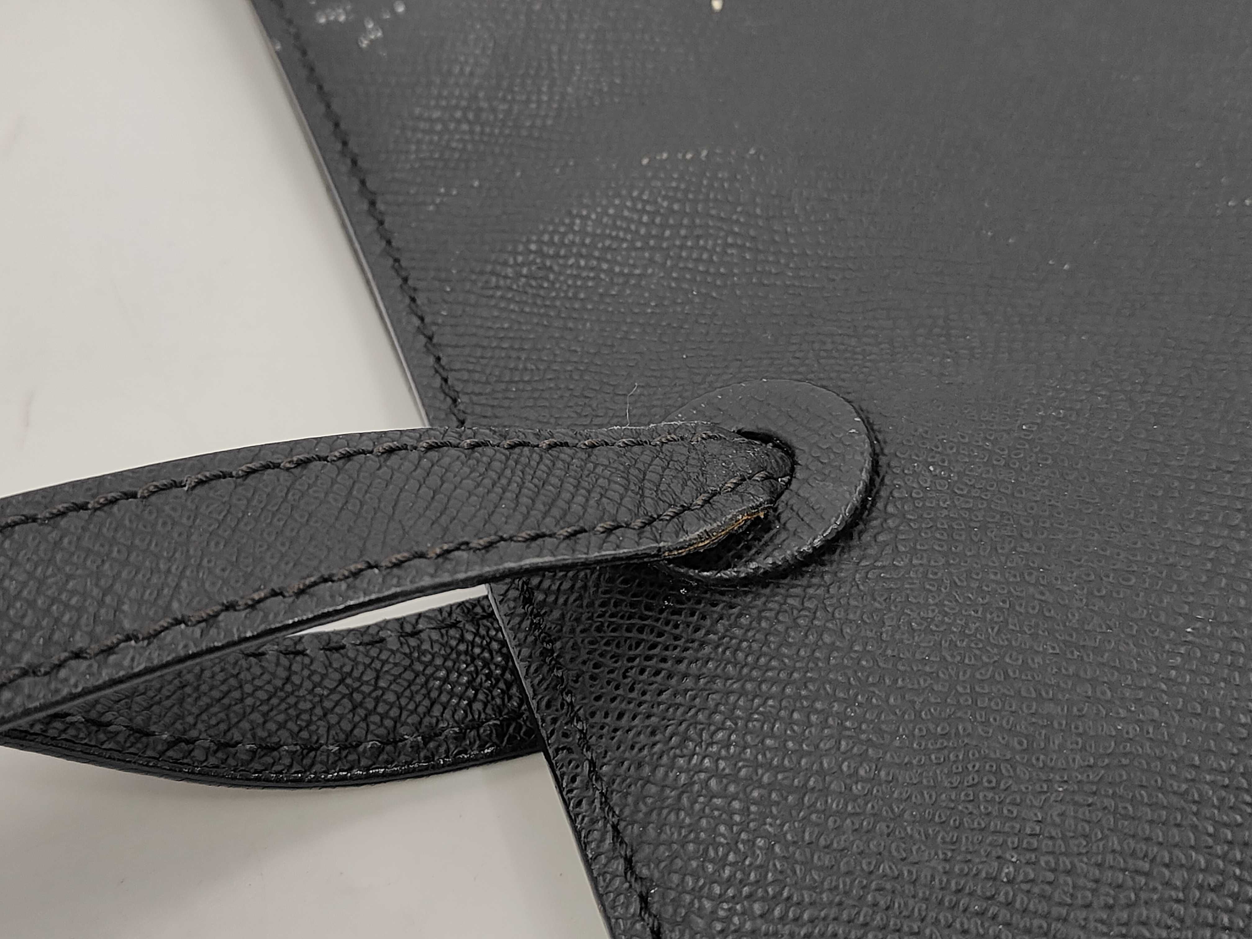 Caviar skin logo tote bag — view 5