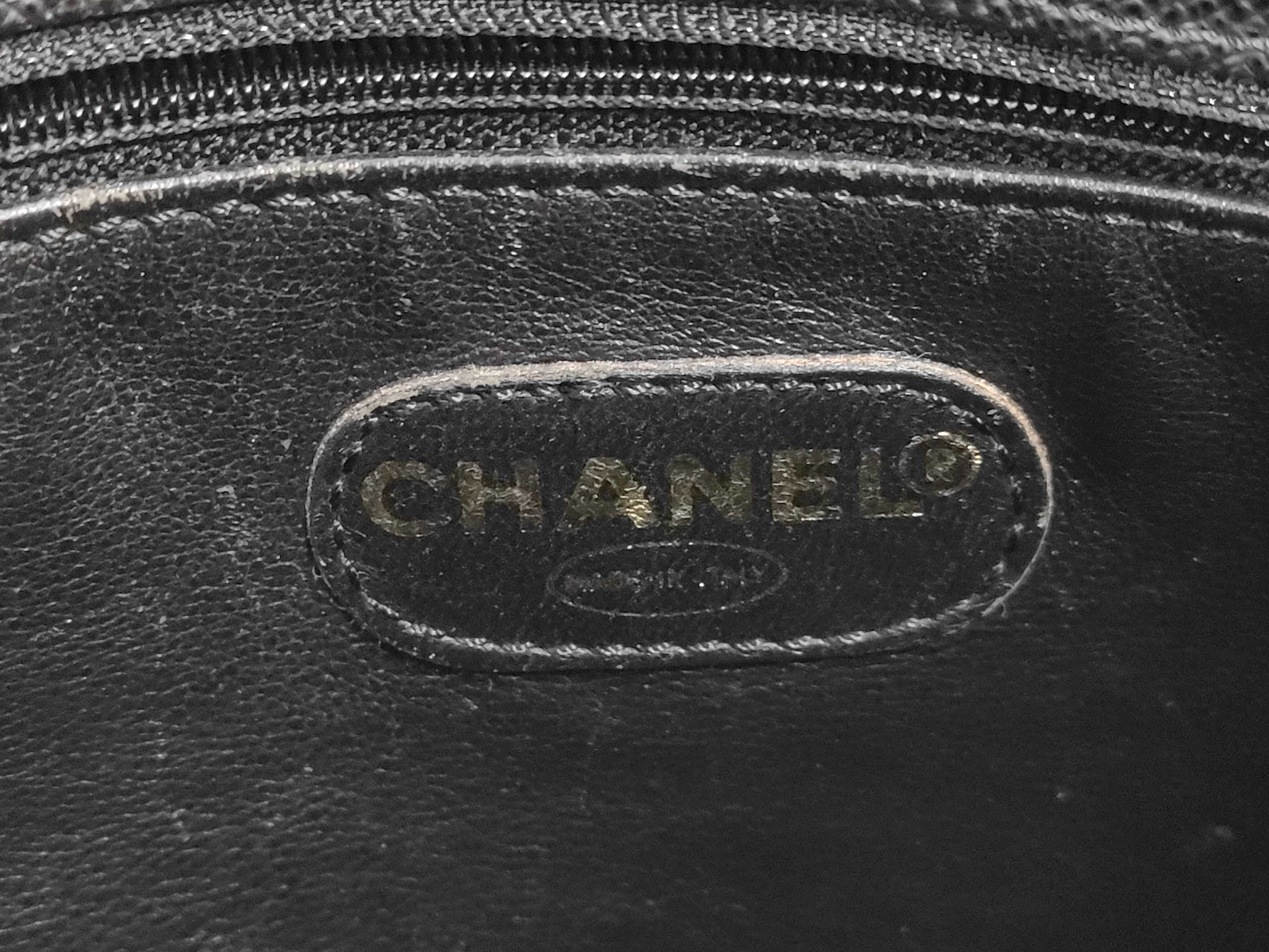Caviar skin logo tote bag — view 10