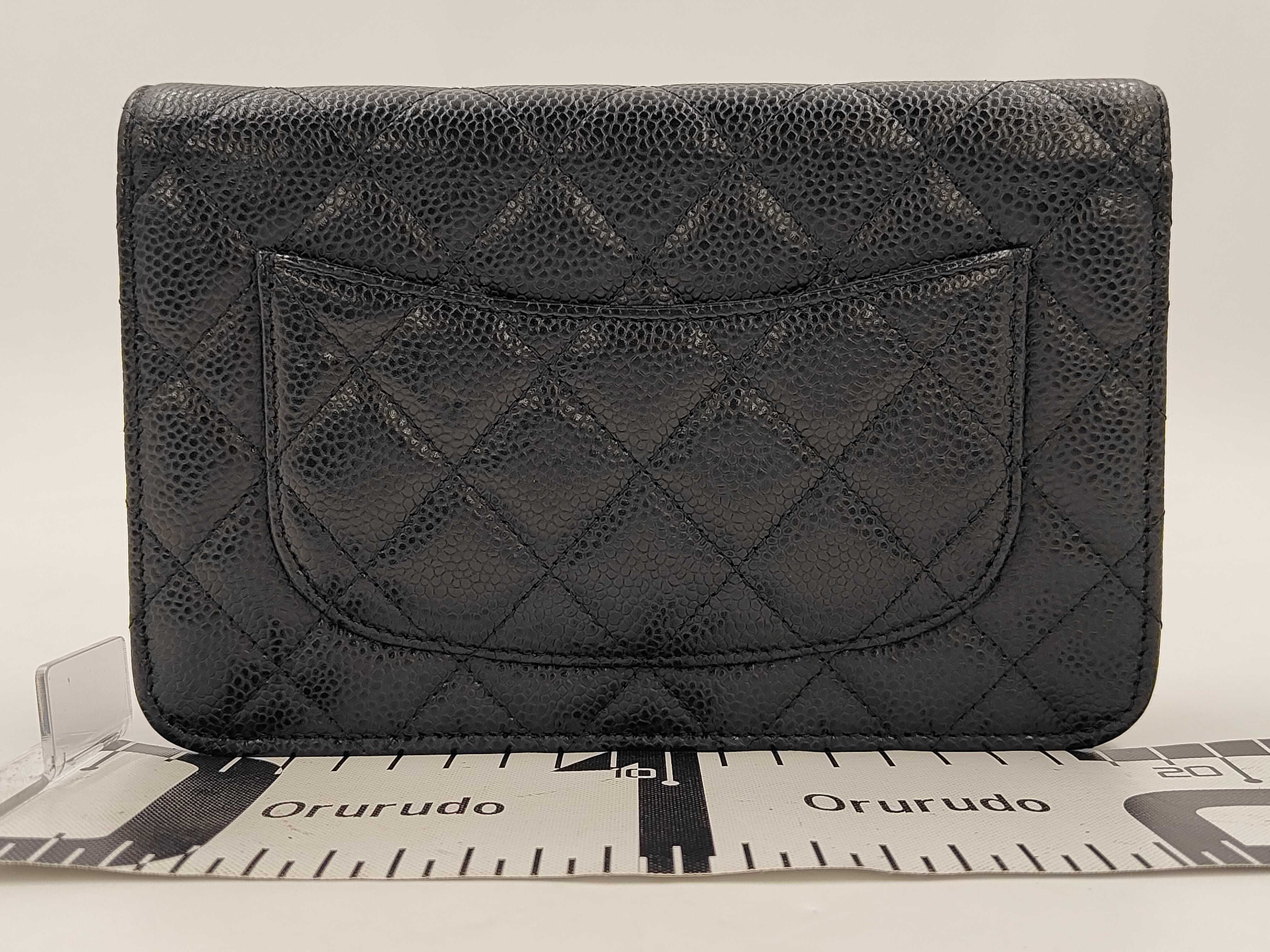 Woc Chain Bag, Black with Gold Buckle, Shoulder Bag — view 2