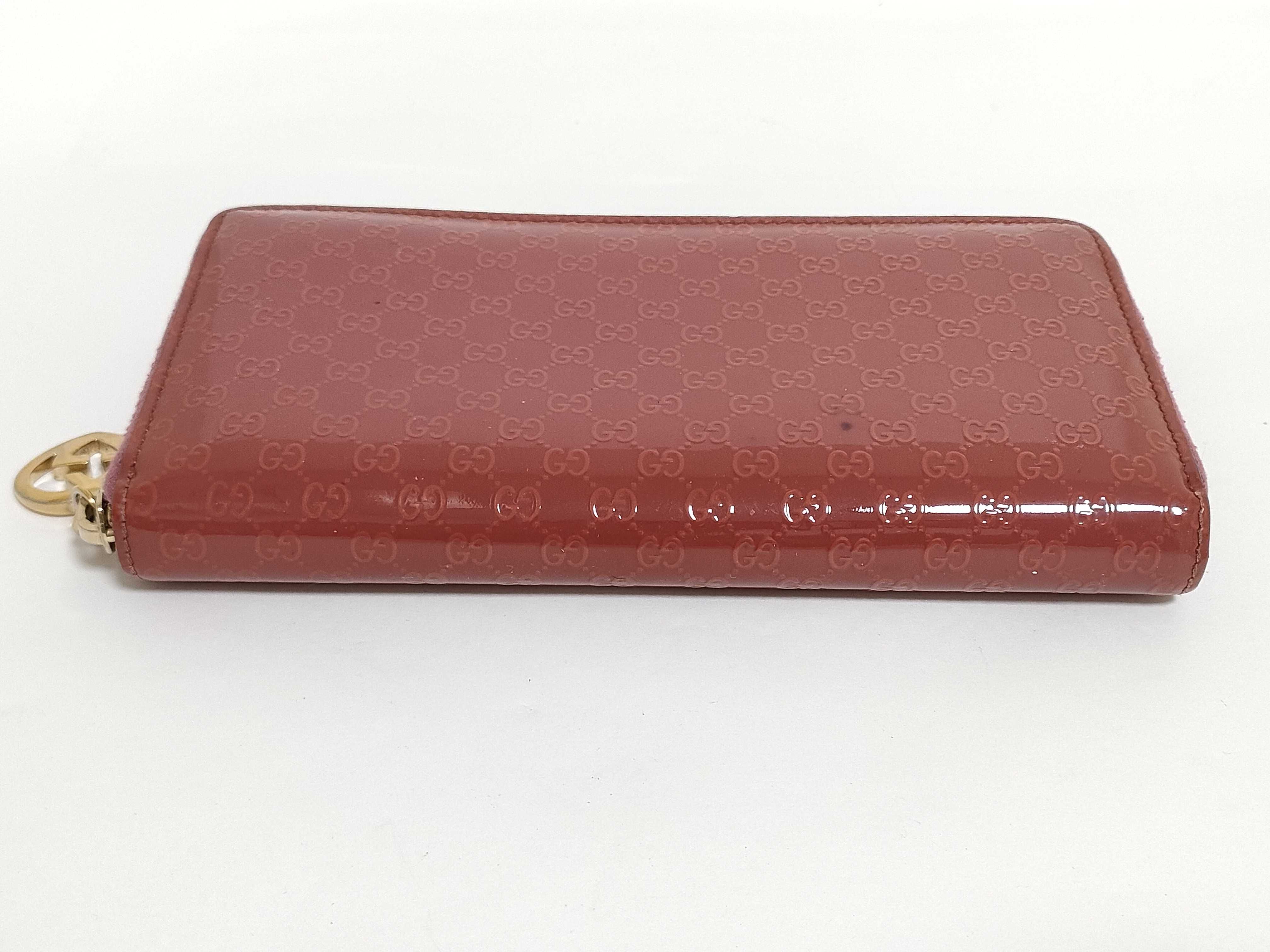 GG Enamel Long Wallet — view 3