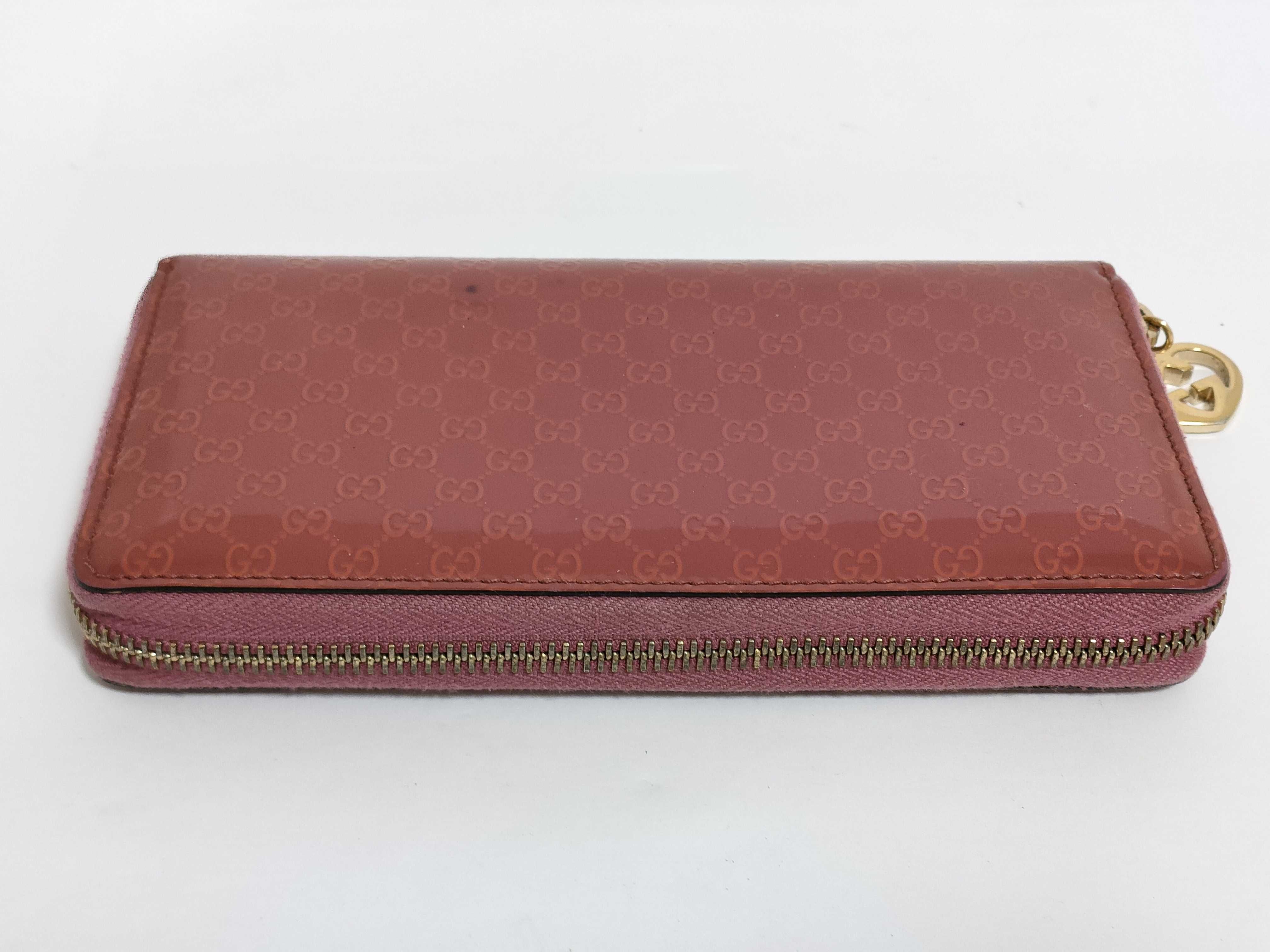 GG Enamel Long Wallet — view 6