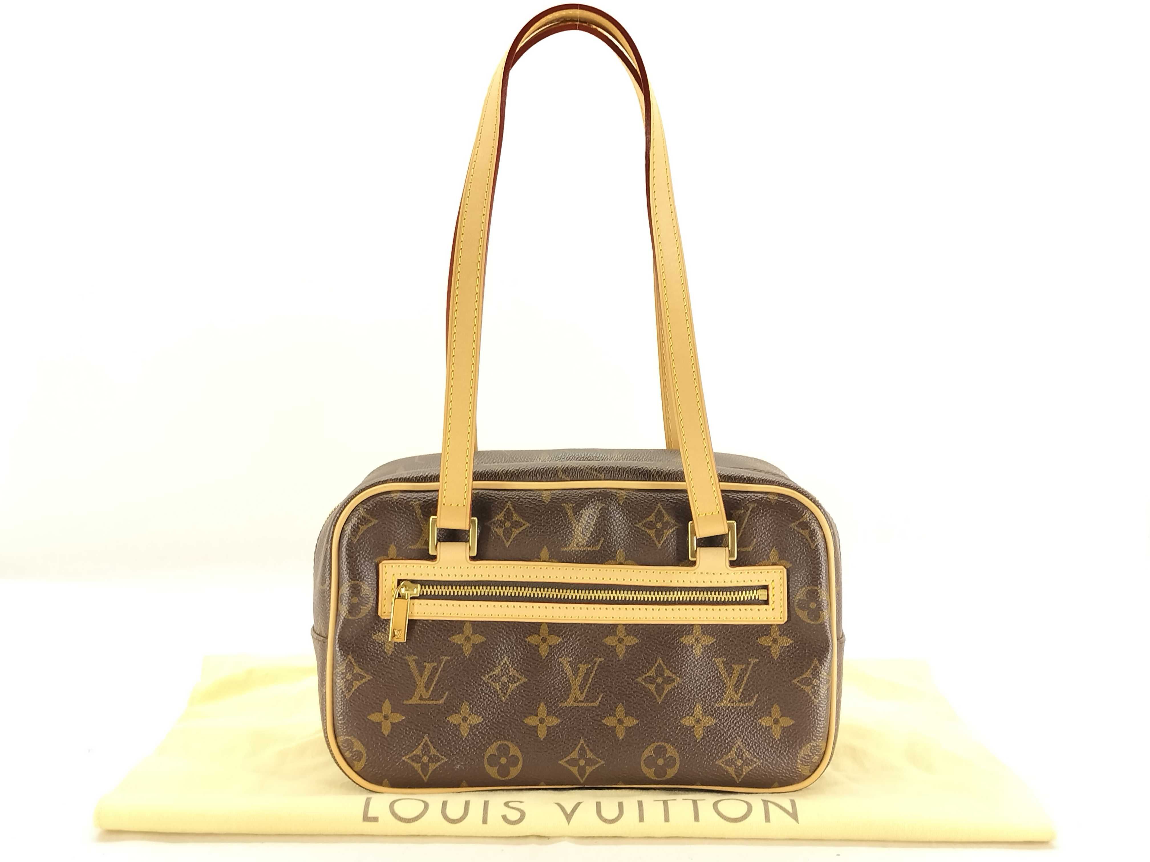 Monogram Louis Vuitton Cite MM Shoulder Bag Monogram M51182 Shoulder Bag