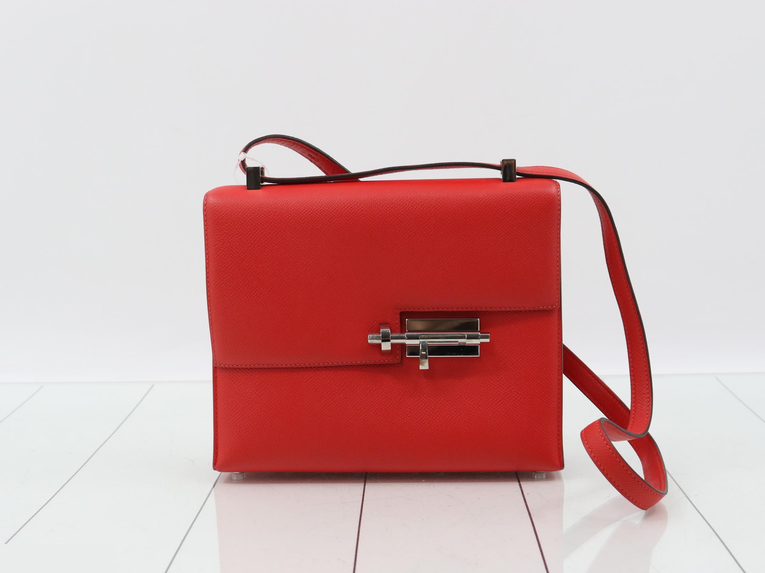 Veru Leather Shoulder Bag, A Stamp
