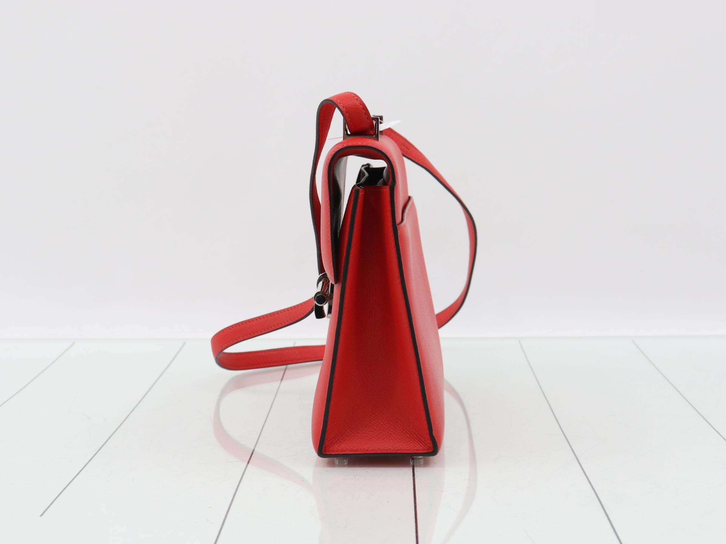 Veru Leather Shoulder Bag, A Stamp — view 3