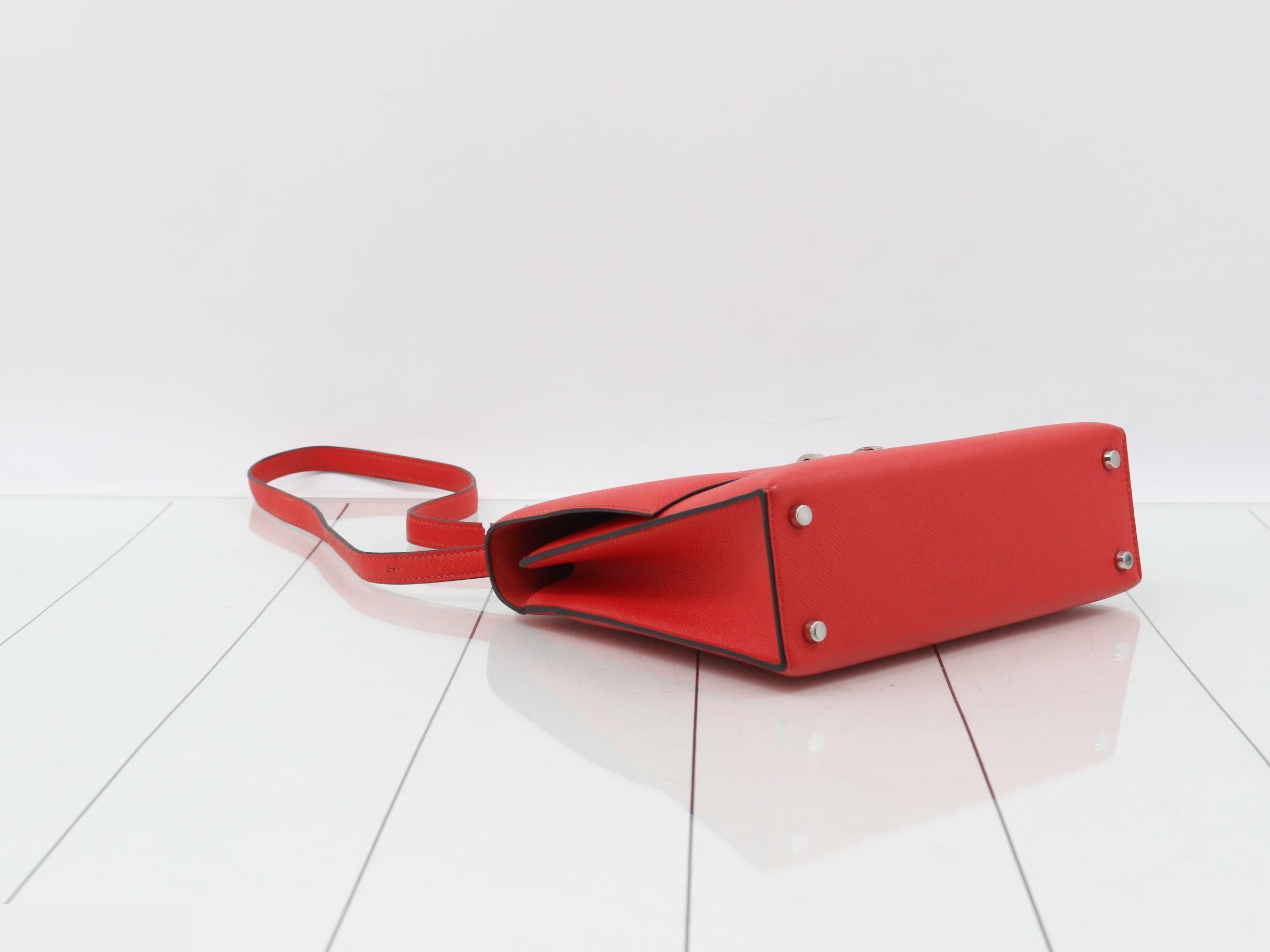 Veru Leather Shoulder Bag, A Stamp — view 5