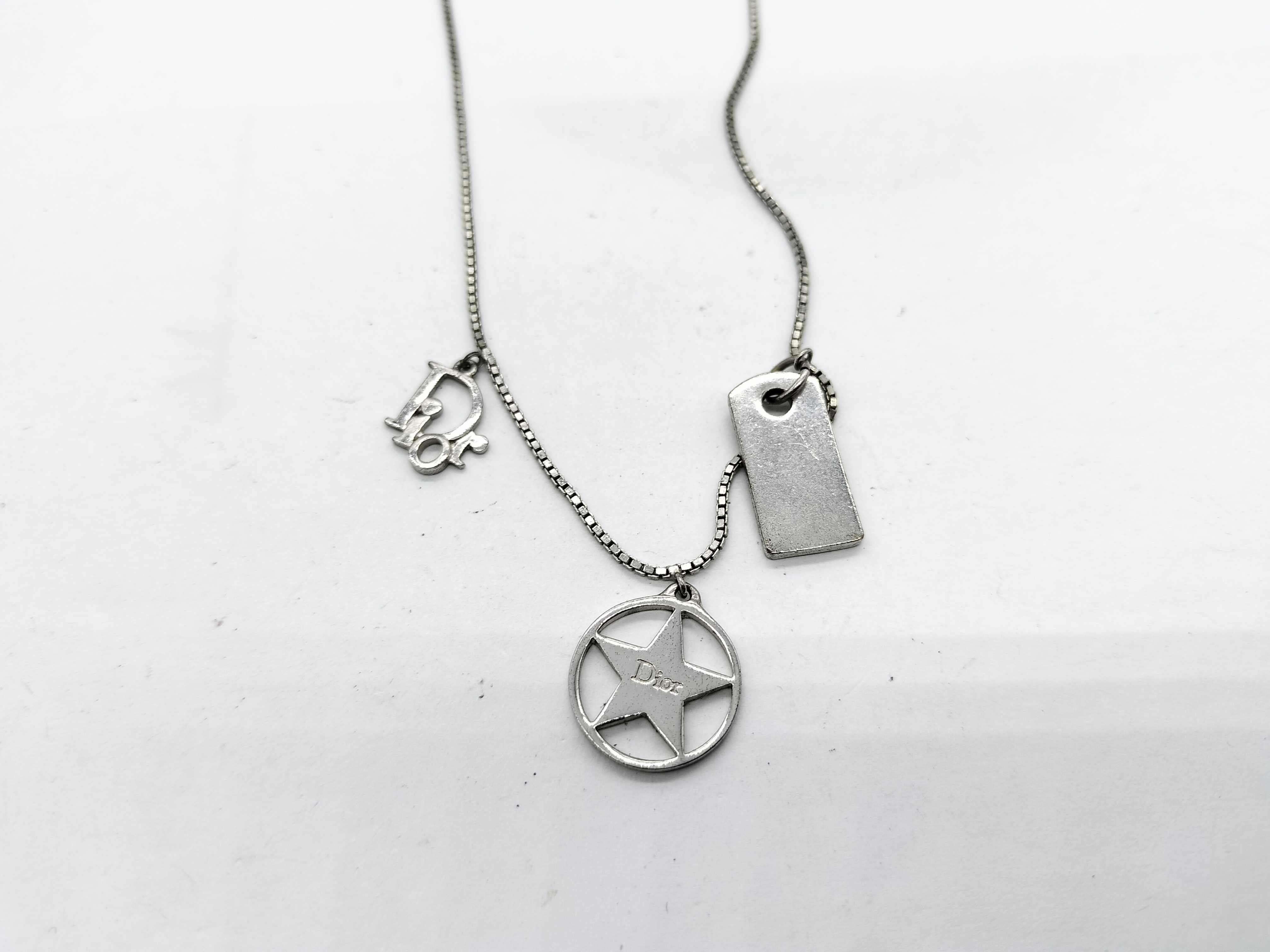 Star Logo Necklace, Silver Color — view 3