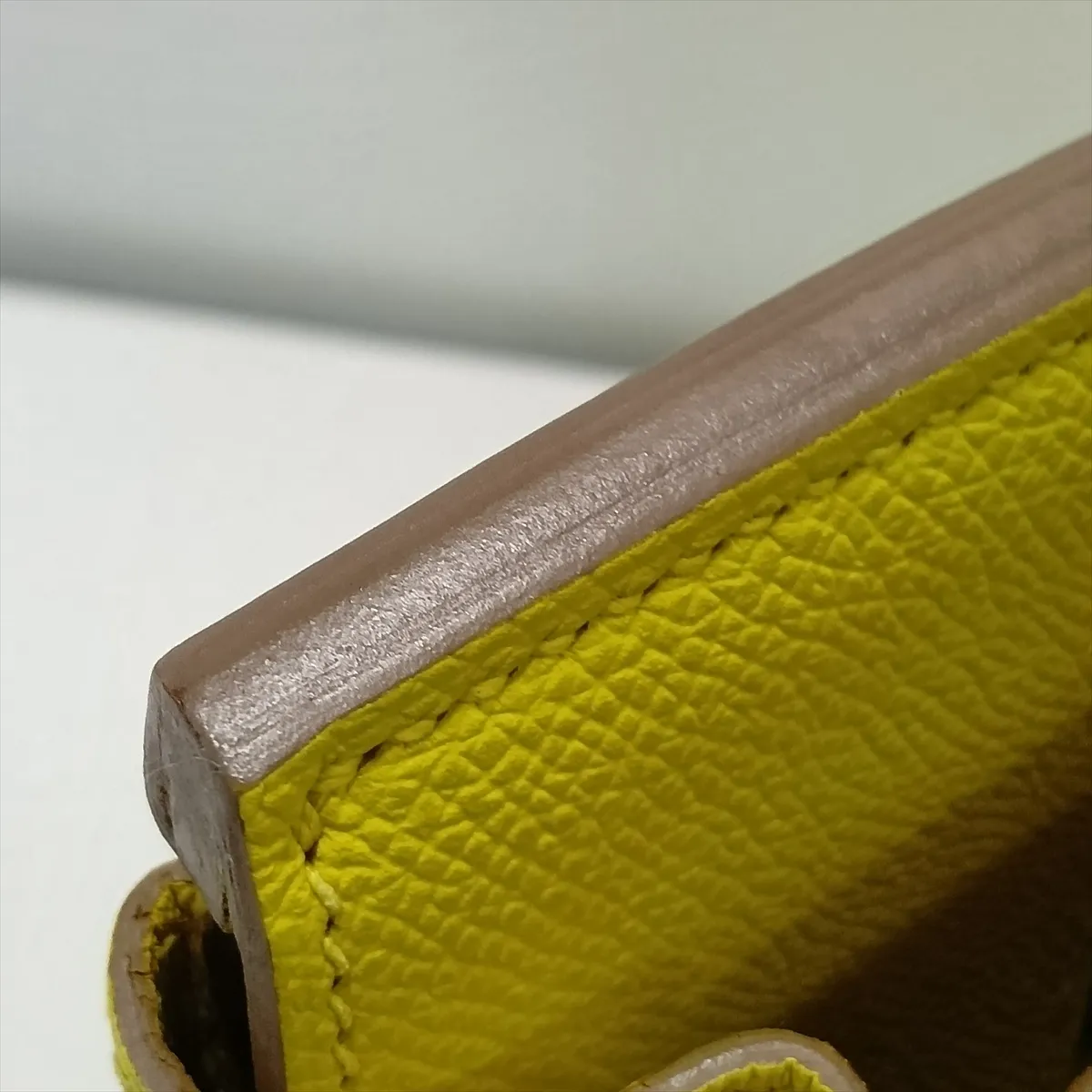 [Individually packaged] Hermes Birkin 30 Letournée Veau Epsom Lime Gold Hardware Y:2020 — view 13
