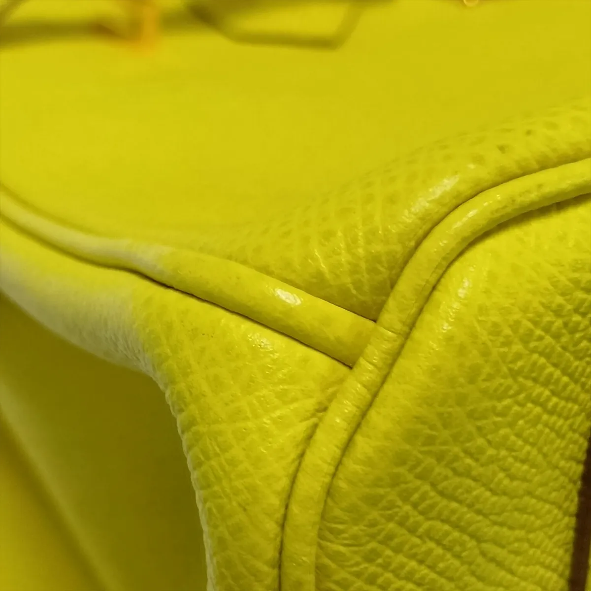 [Individually packaged] Hermes Birkin 30 Letournée Veau Epsom Lime Gold Hardware Y:2020 — view 14