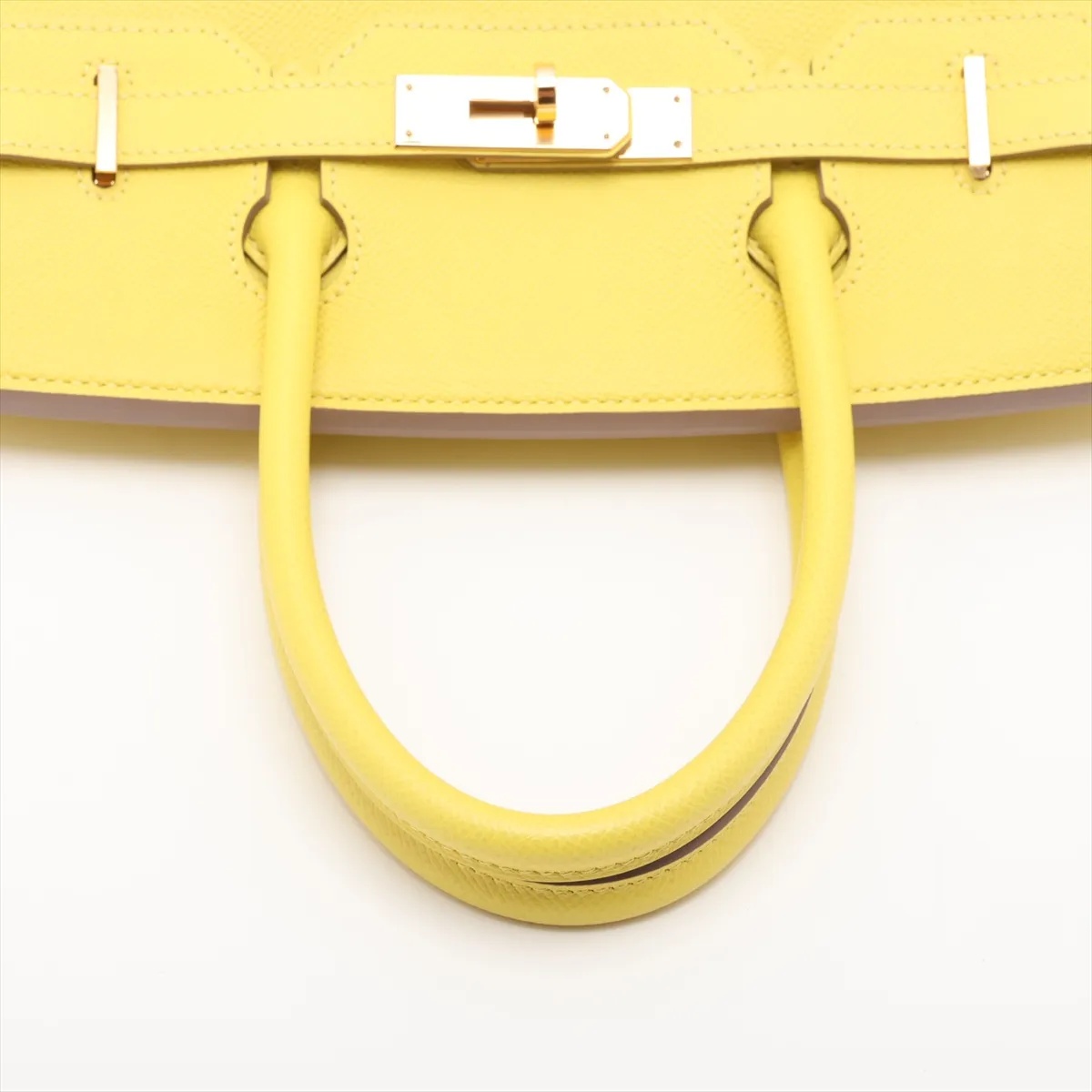 [Individually packaged] Hermes Birkin 30 Letournée Veau Epsom Lime Gold Hardware Y:2020 — view 5