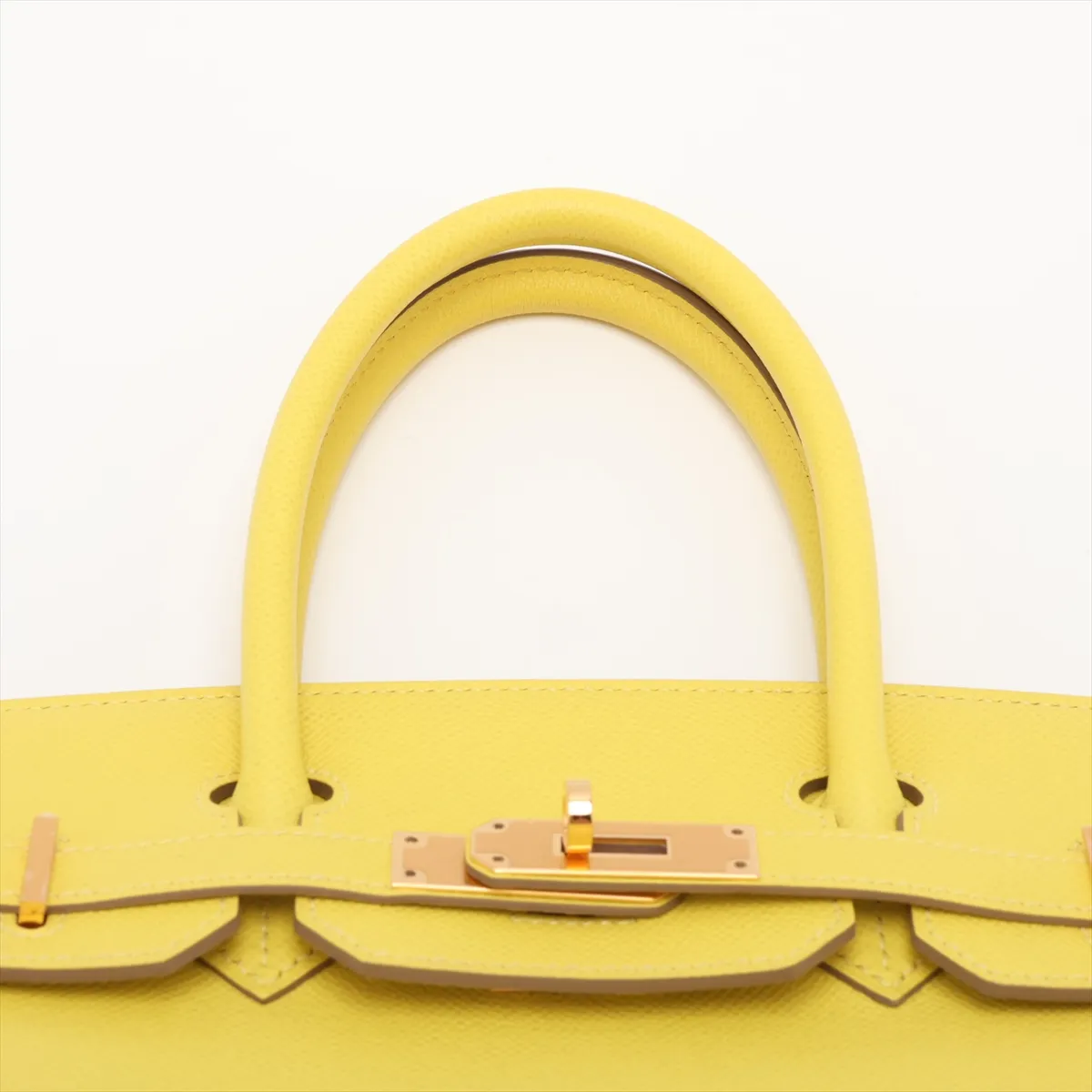 [Individually packaged] Hermes Birkin 30 Letournée Veau Epsom Lime Gold Hardware Y:2020 — view 6