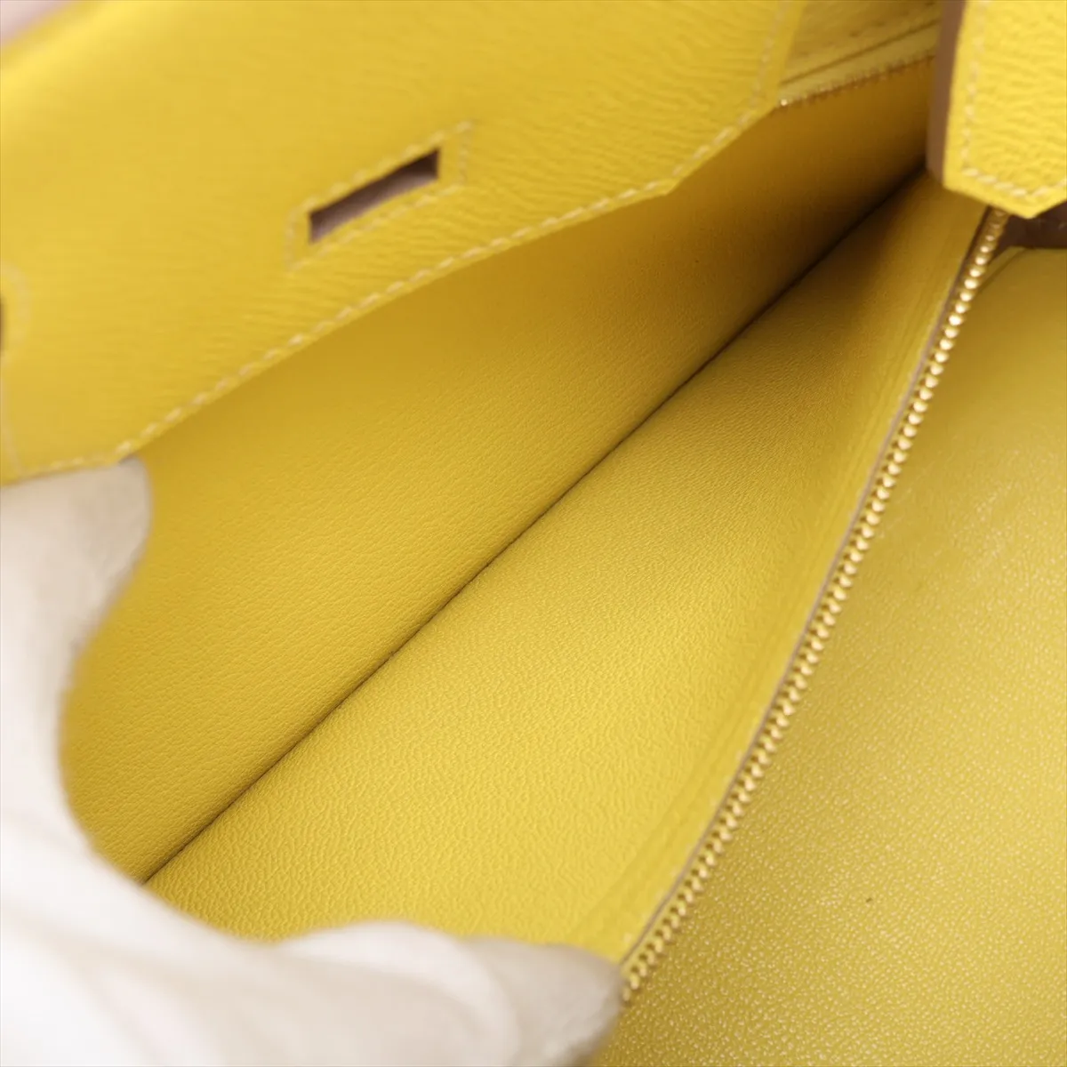 [Individually packaged] Hermes Birkin 30 Letournée Veau Epsom Lime Gold Hardware Y:2020 — view 8