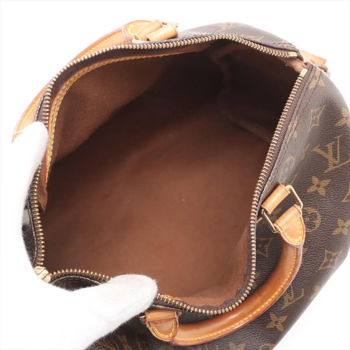 Monogram Speedy 30 M41526 SP0924 Brown No zipper pull — view 7