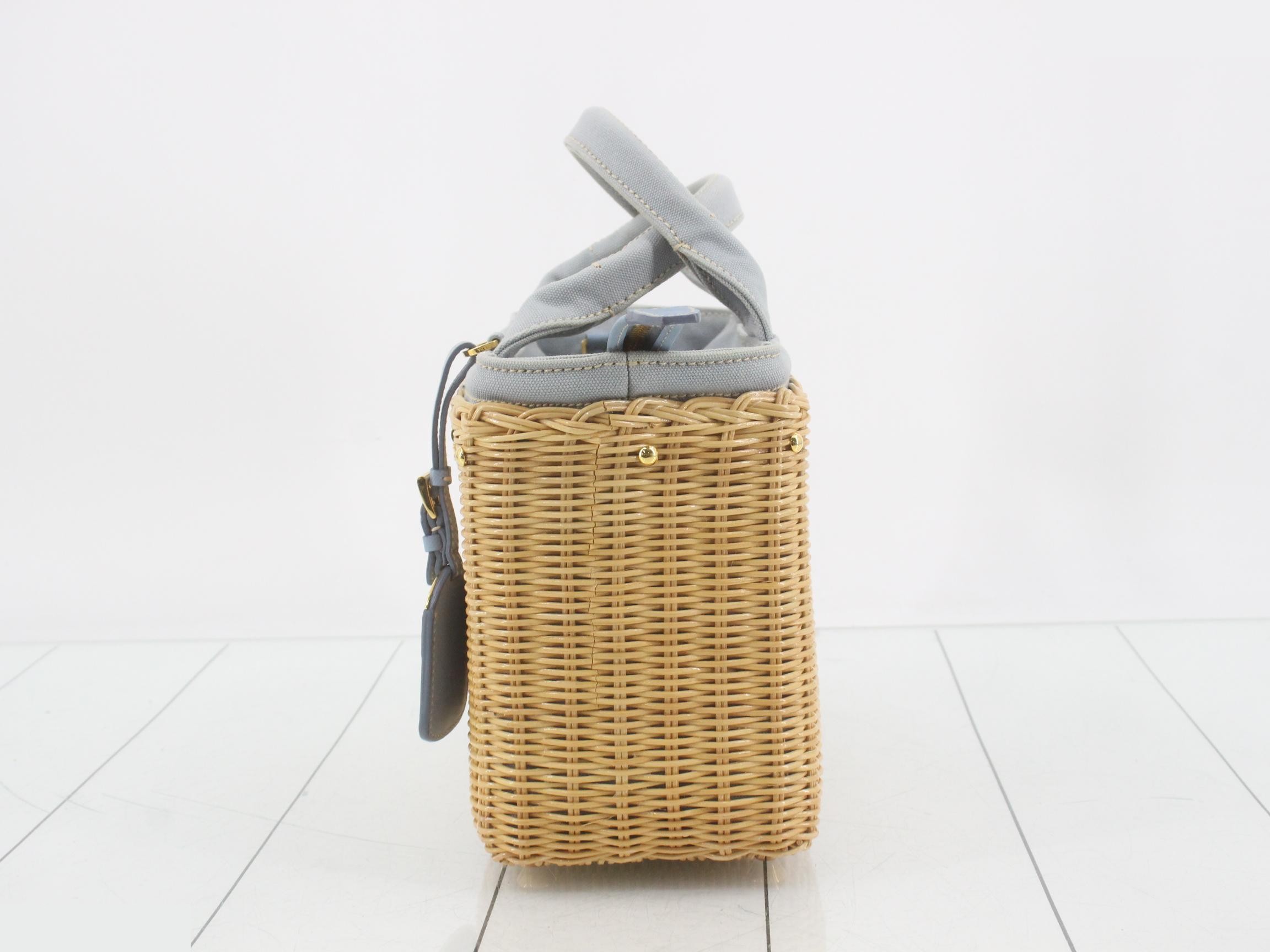 Wicker handbag — view 3