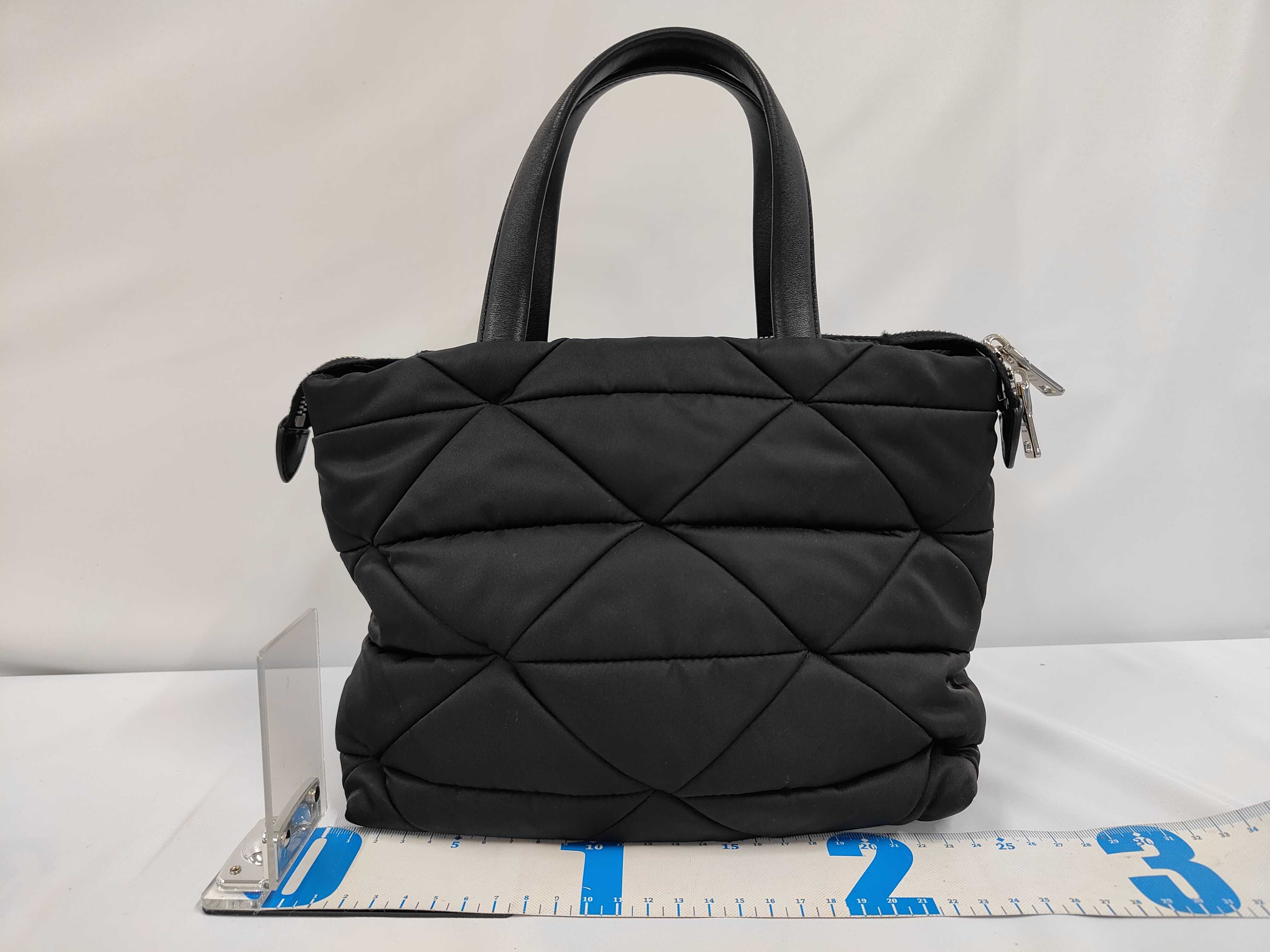 Tessuto Quilted 2-Way Handbag 1BG373 Accessories: Pouch, Shoulder Strap, Handbag — view 2