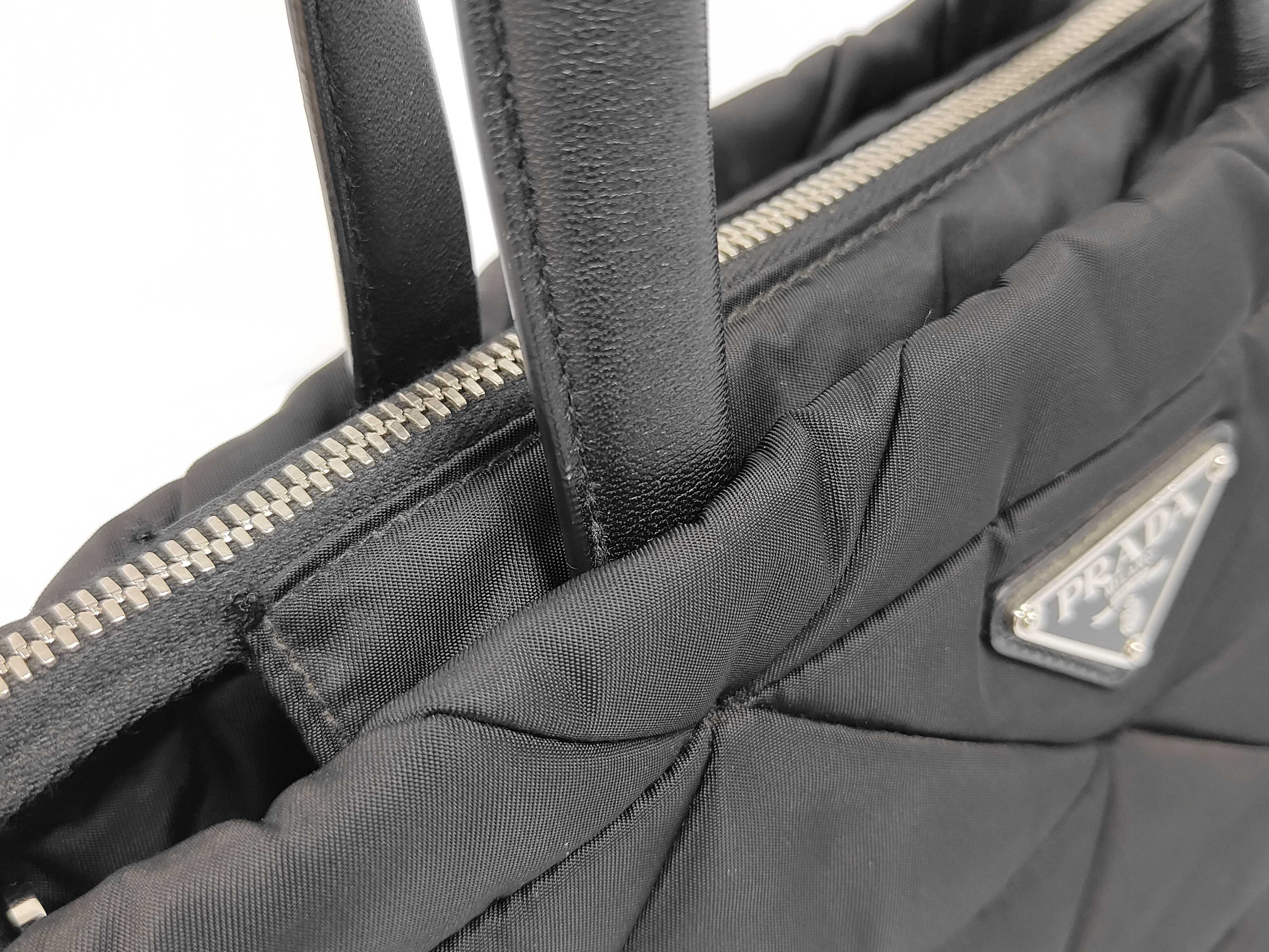 Tessuto Quilted 2-Way Handbag 1BG373 Accessories: Pouch, Shoulder Strap, Handbag — view 6