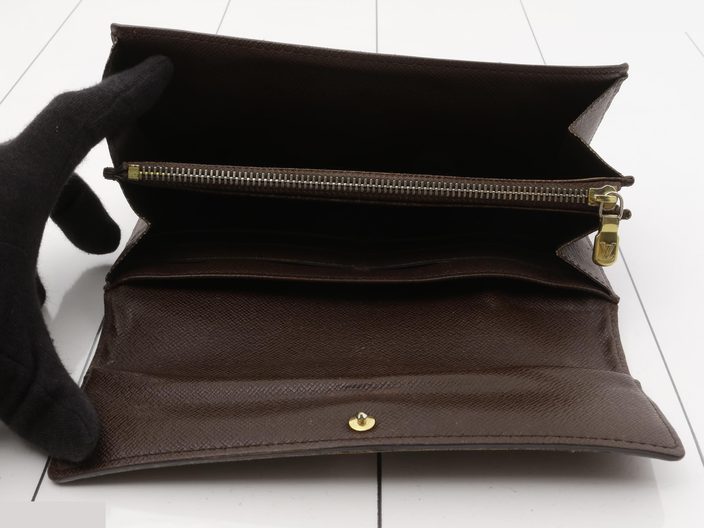 Portefeuille Sarah Damier Ebene — view 4